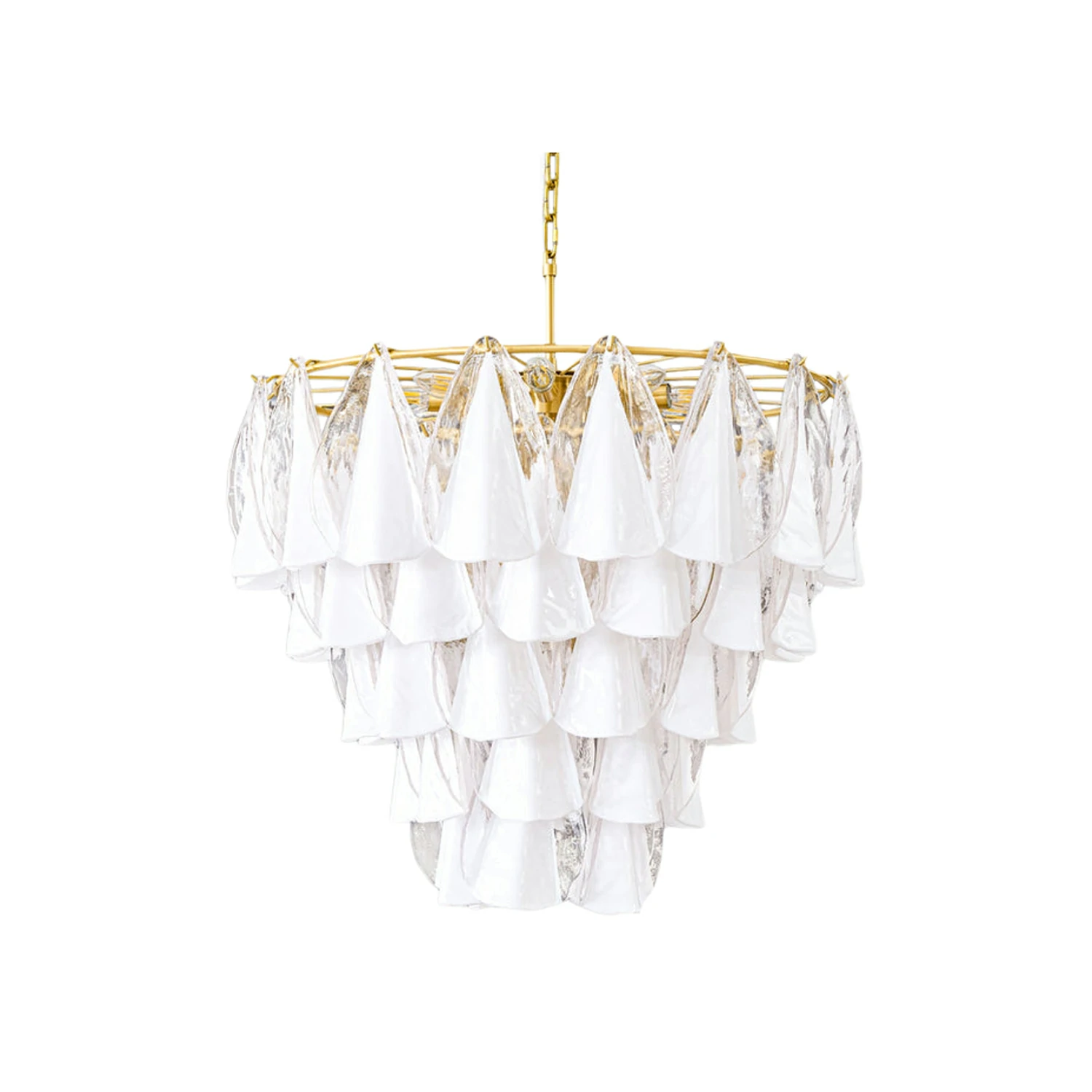 Lunara White Chandelier