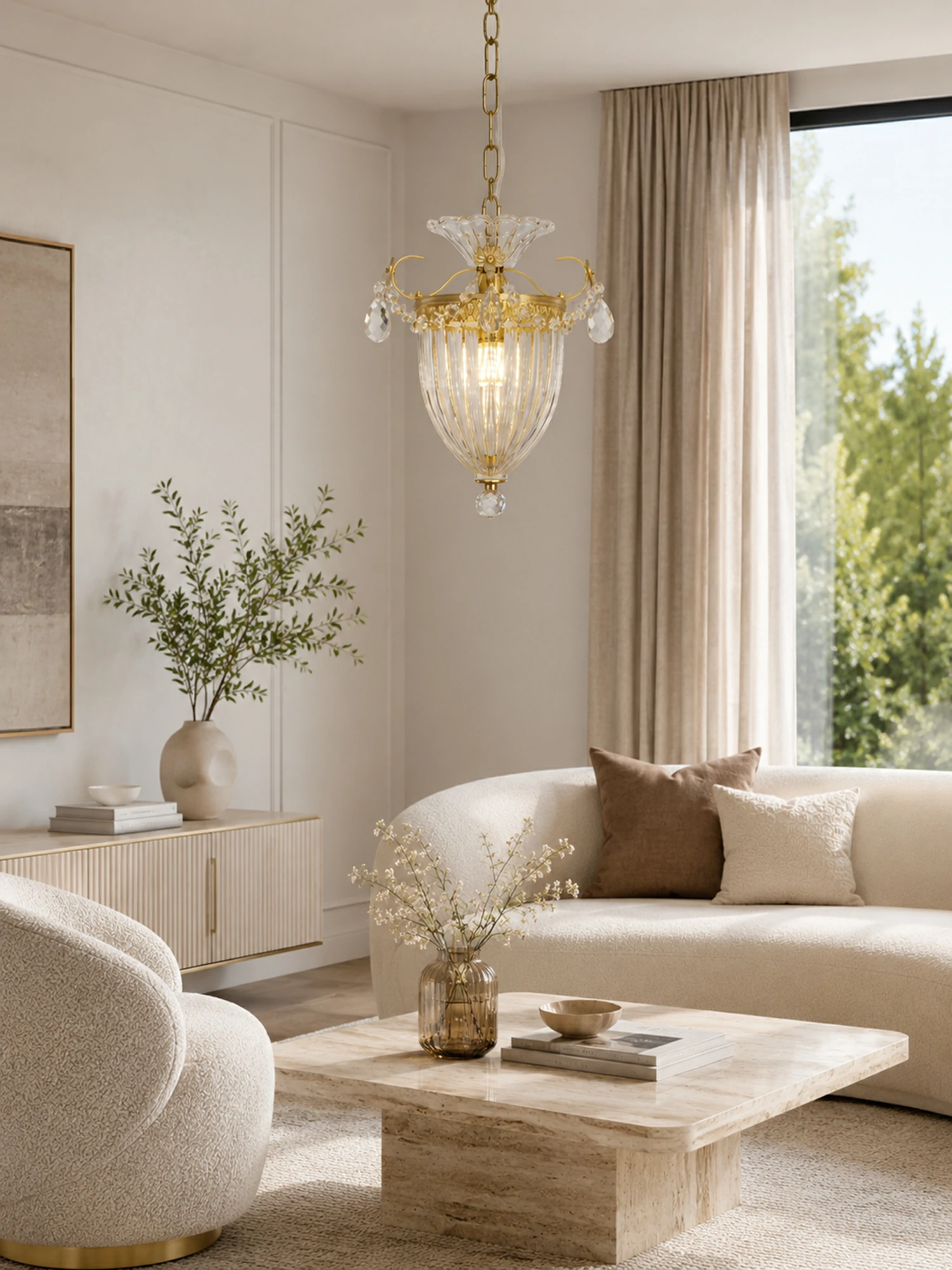 Mesas Crystal Pendant Lamp - Image 2