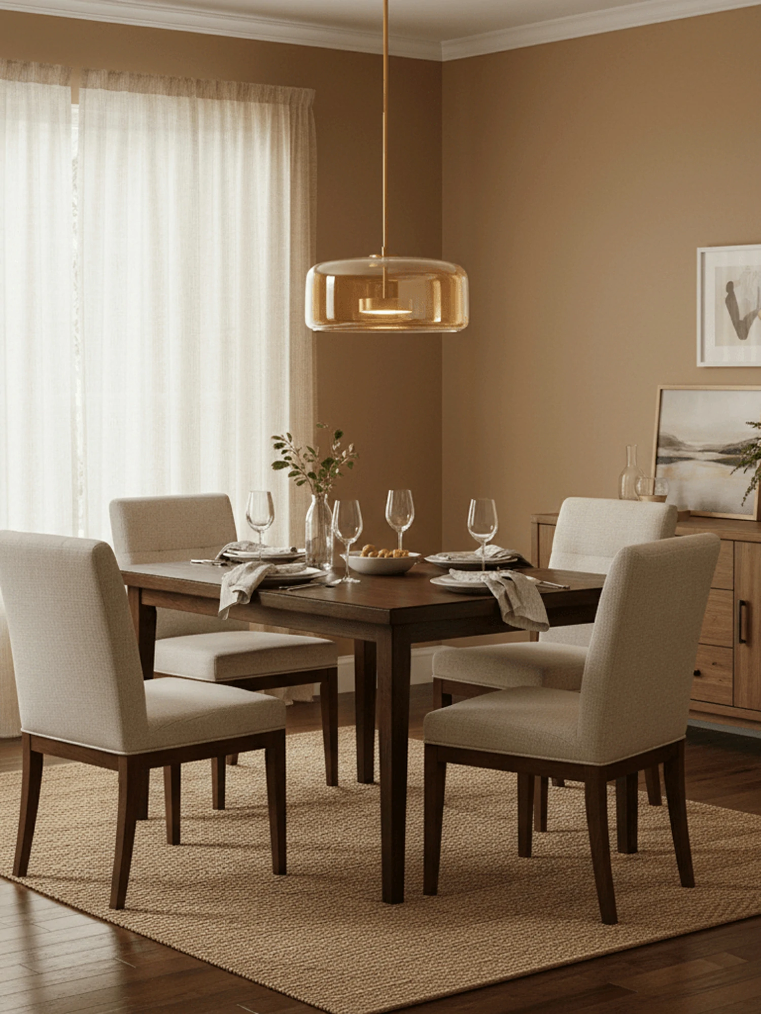 Metro Sphere Glass Pendant Lamp - Image 6