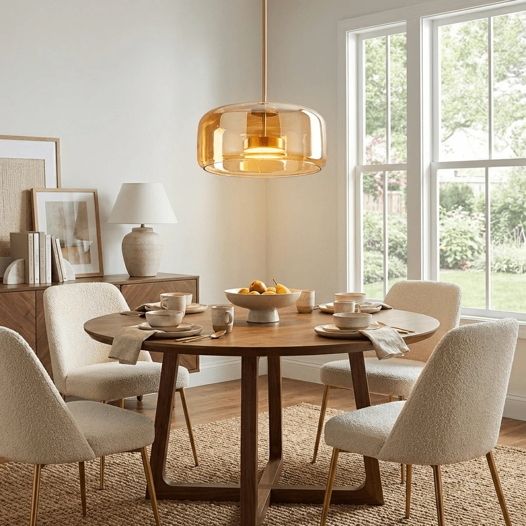 Metro Sphere Glass Pendant Lamp - Image 9