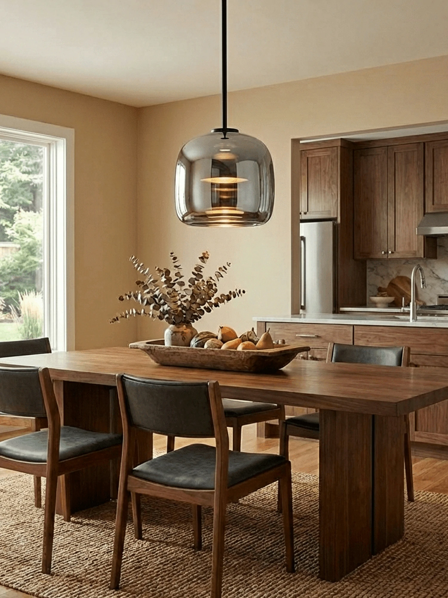 Metro Sphere Glass Pendant Lamp - Image 2