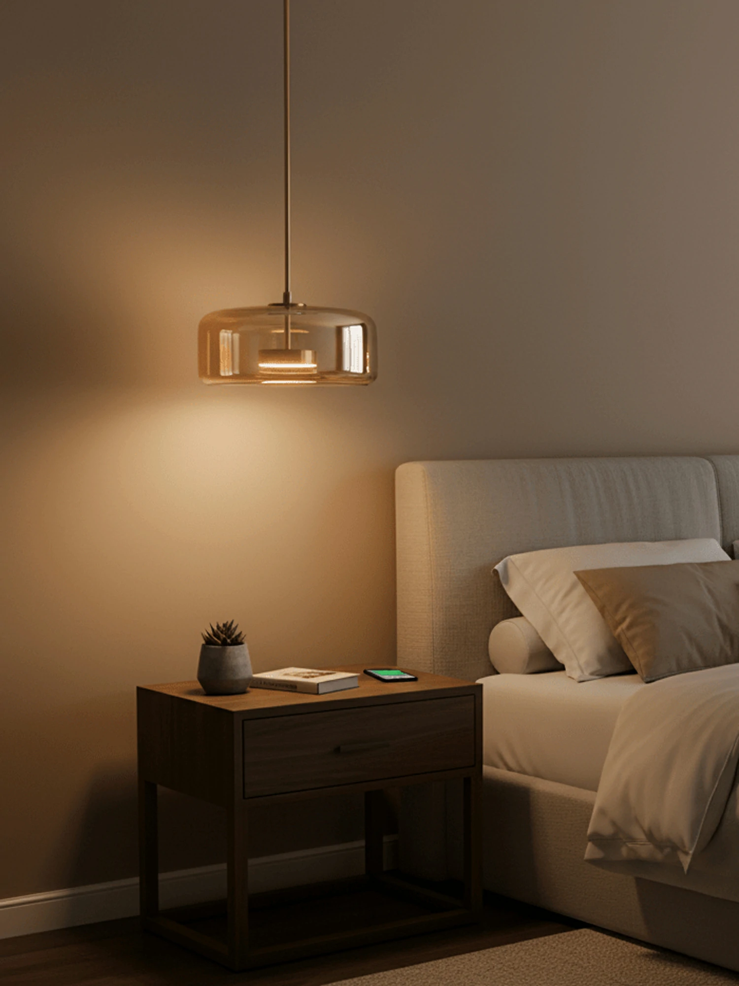 Metro Sphere Glass Pendant Lamp - Image 8