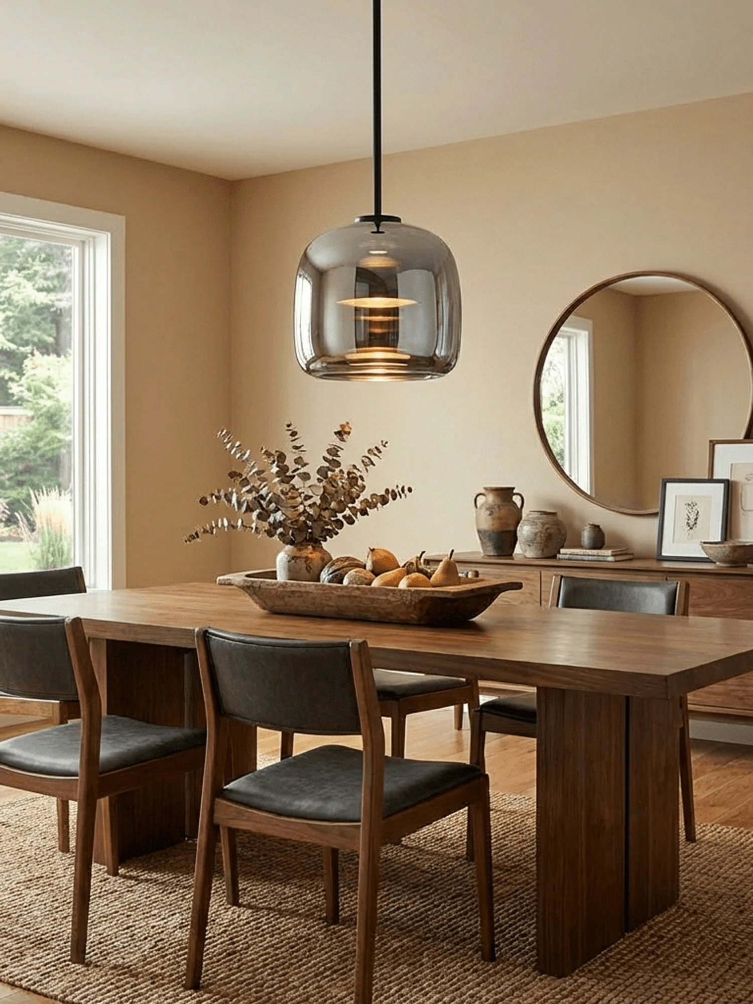 Metro Sphere Glass Pendant Lamp - Image 4