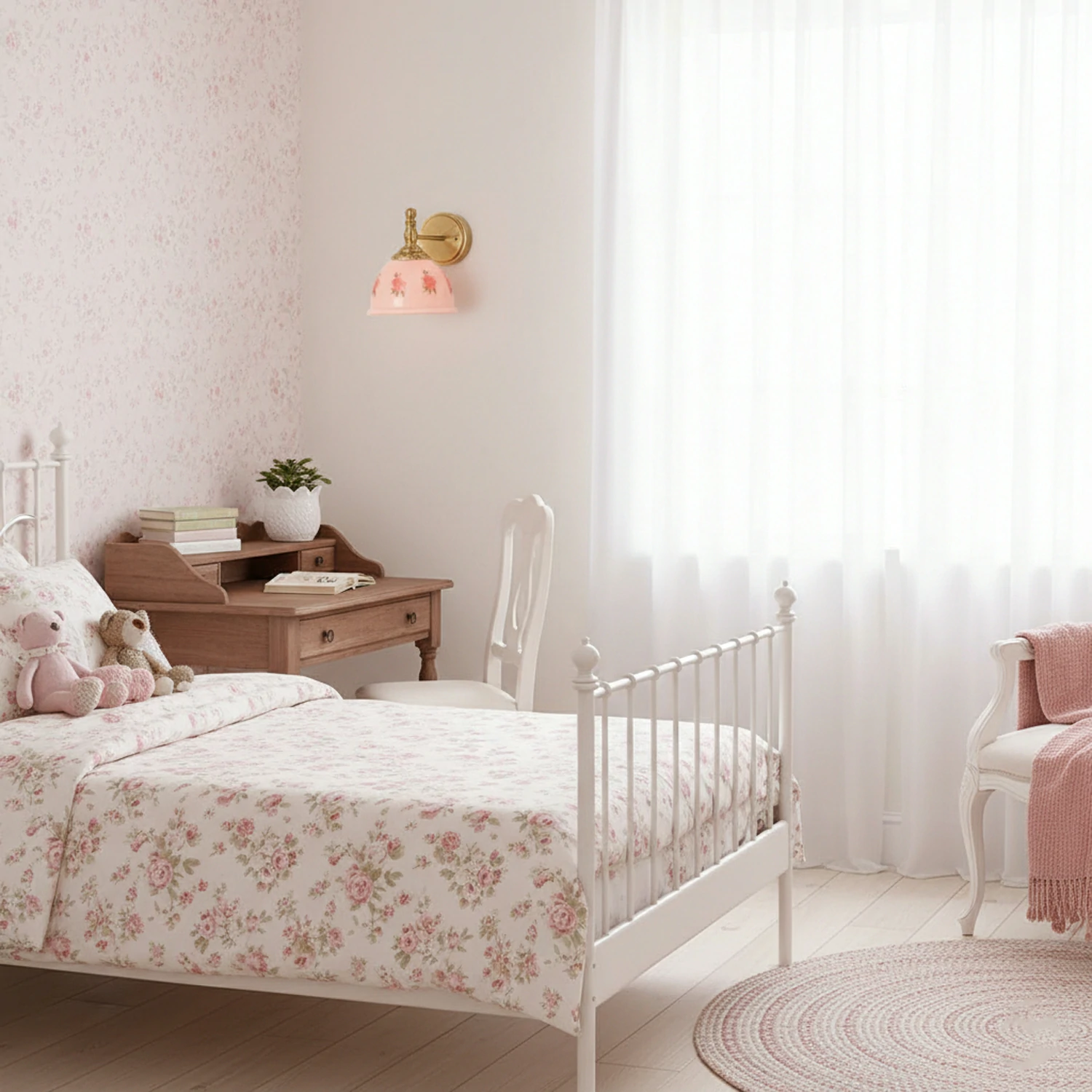 Mishya Floral Wall Lamp - Image 10