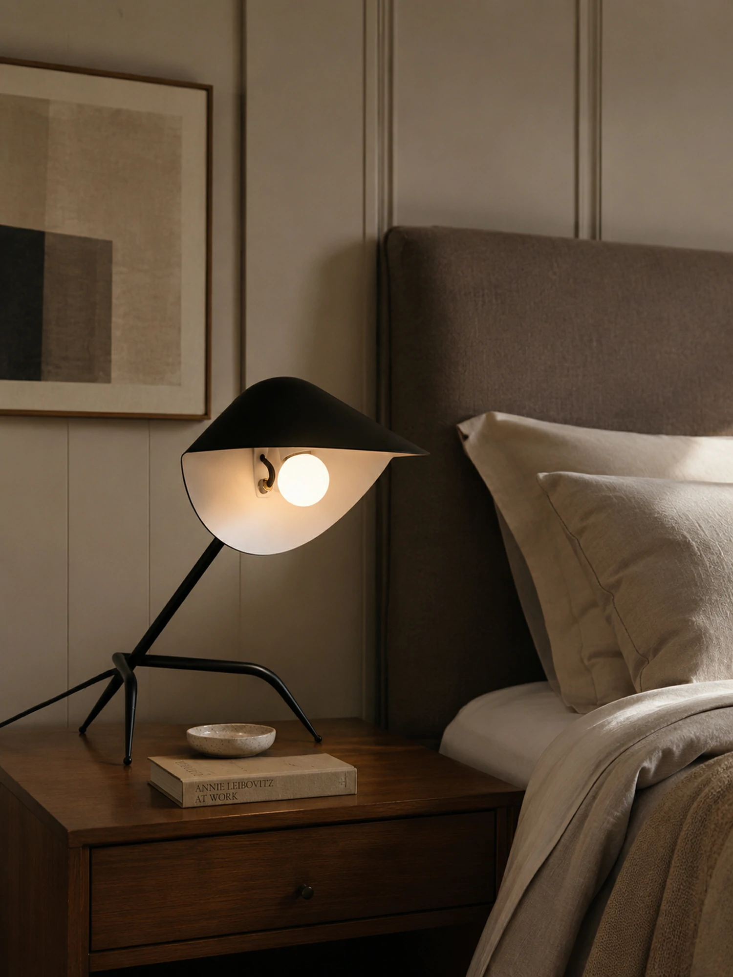 Modern Tripod Table Lamp - Image 2