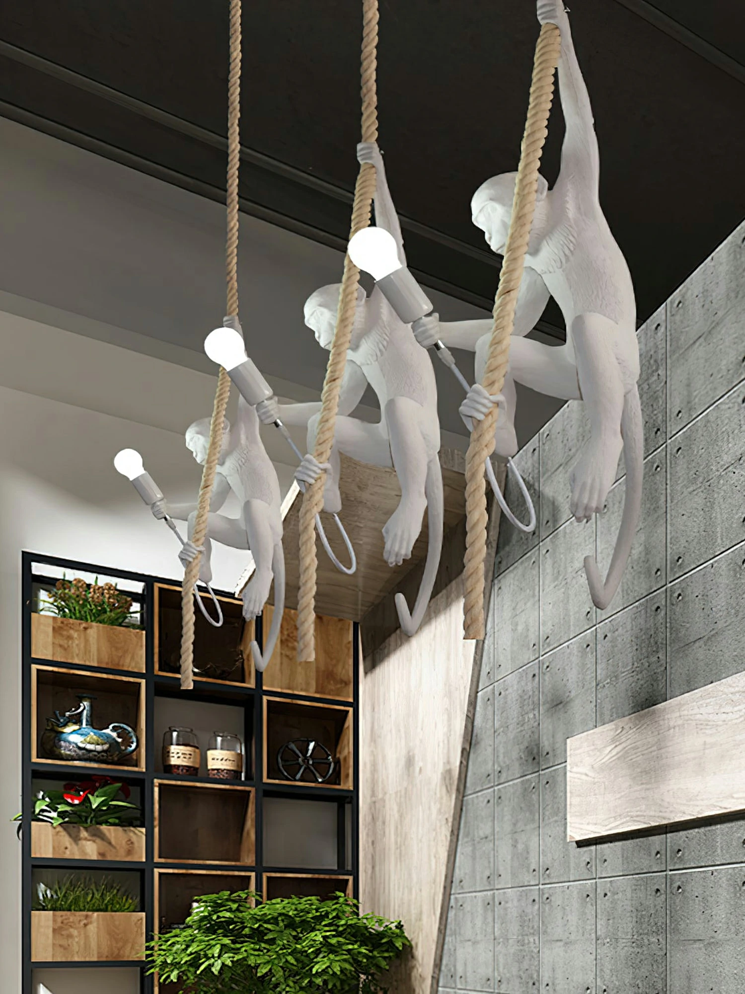 Monkey Pendant Lamp - Image 2