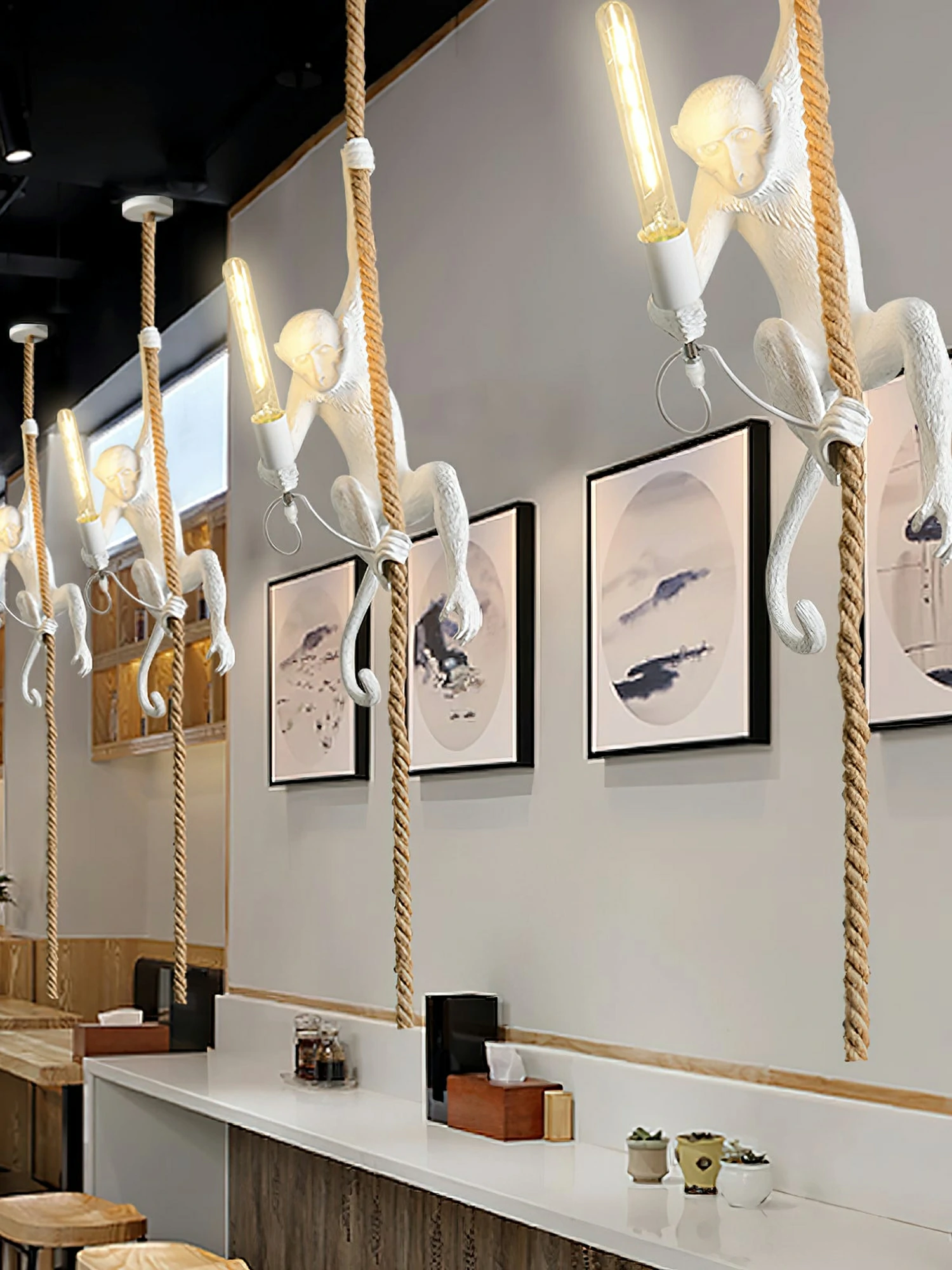 Monkey Pendant Lamp - Image 8