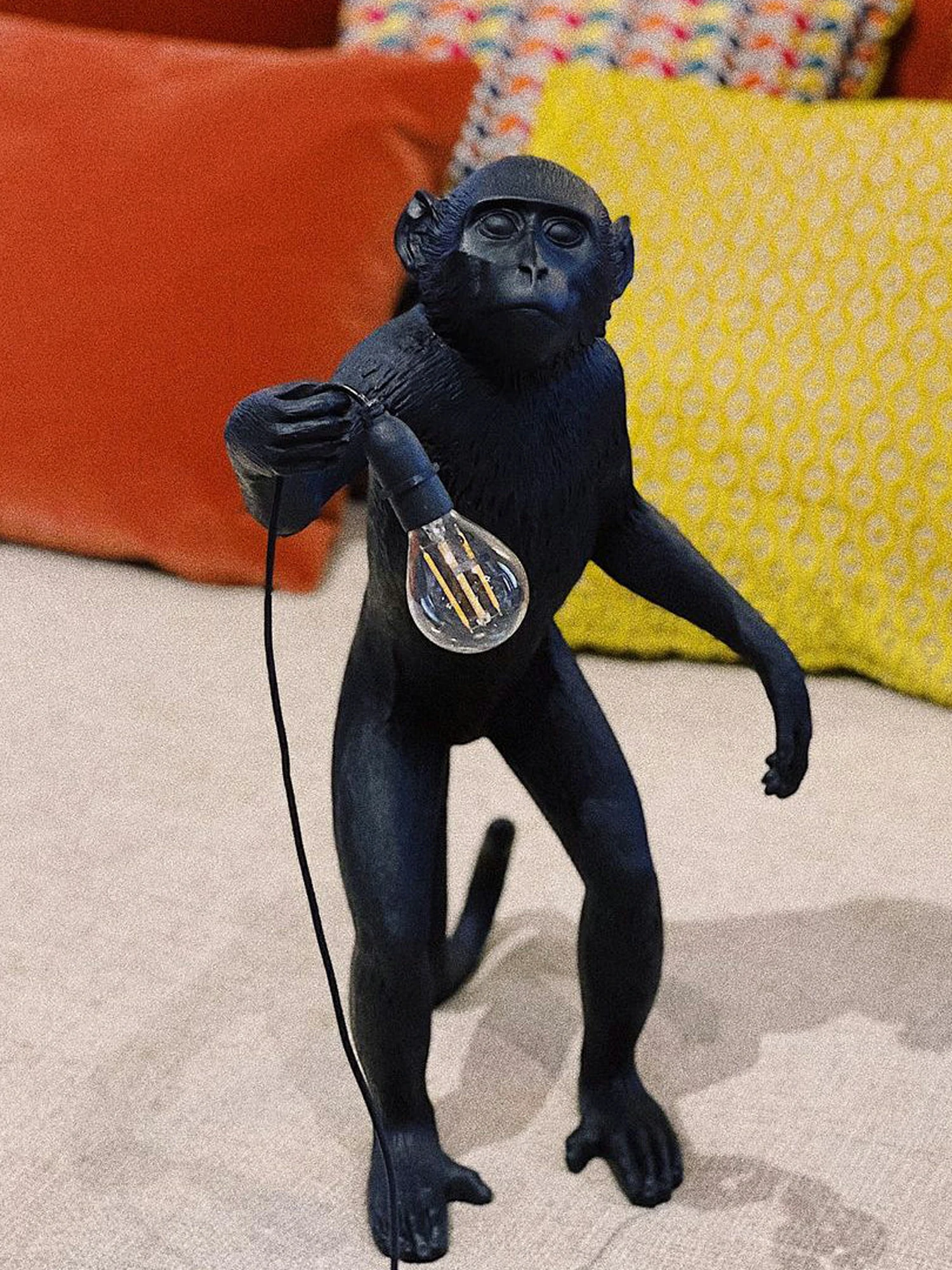 Monkey Resin Table Lamp - Image 5