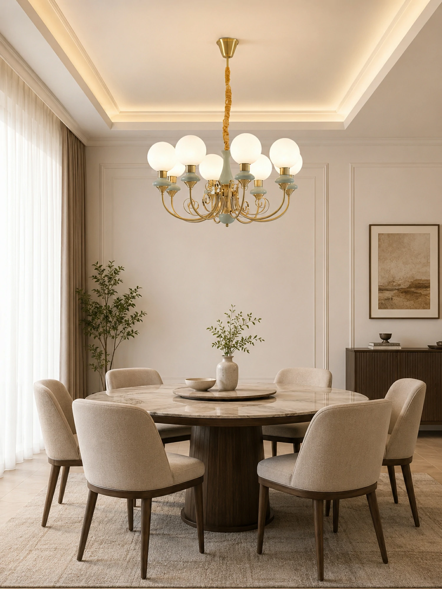 Onyx Chandelier - Image 6