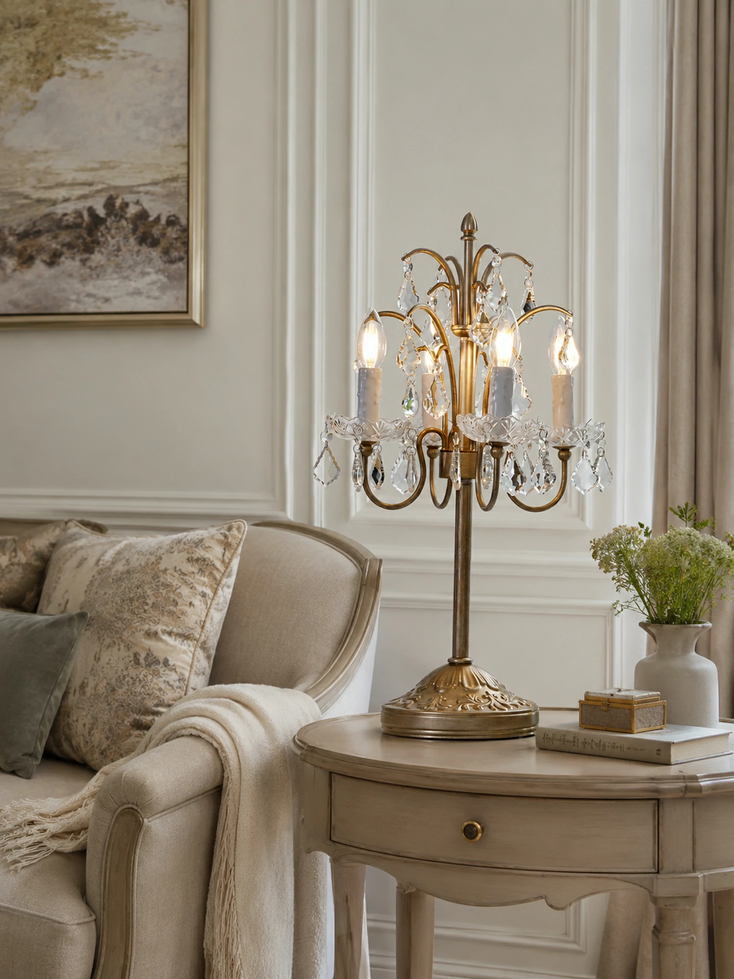 Palais Crystal Table Lamp - Image 9