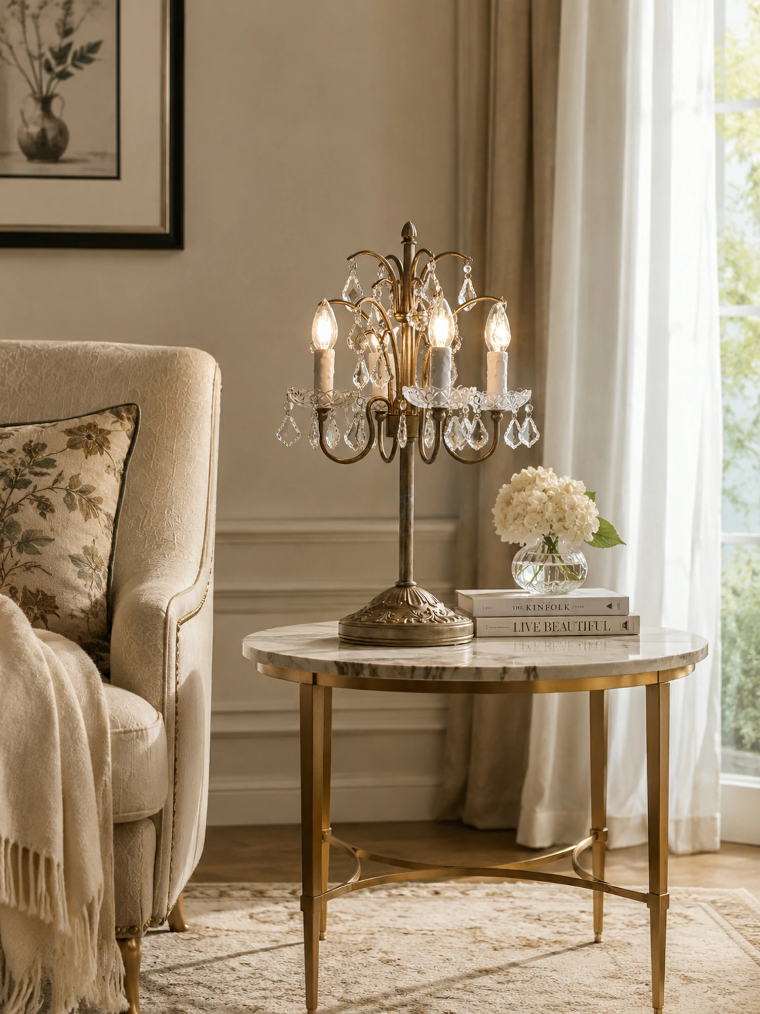 Palais Crystal Table Lamp - Image 10