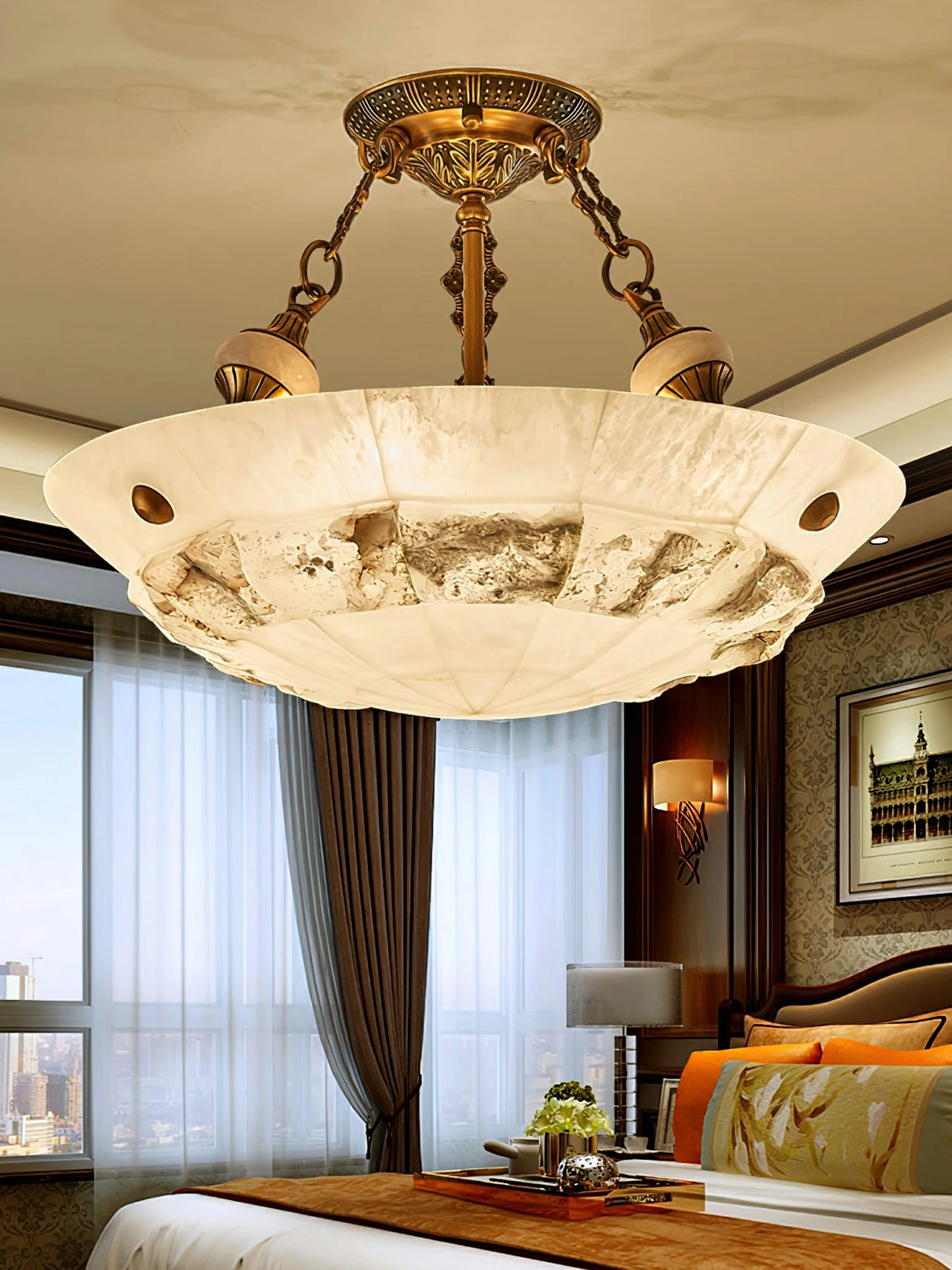 Patchwork Bowl Ceiling Lamp - Image 4