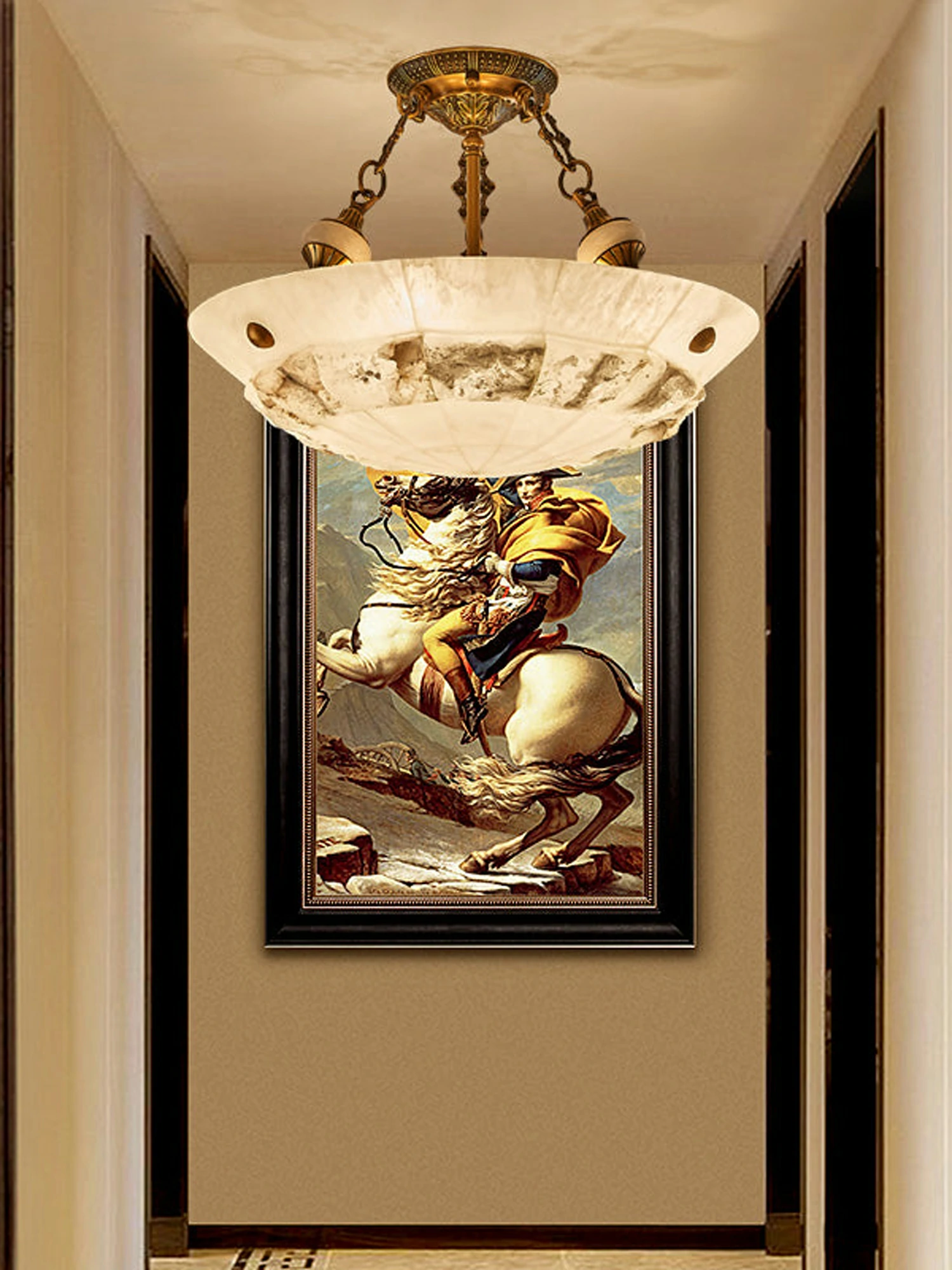 Patchwork Bowl Ceiling Lamp - Image 3