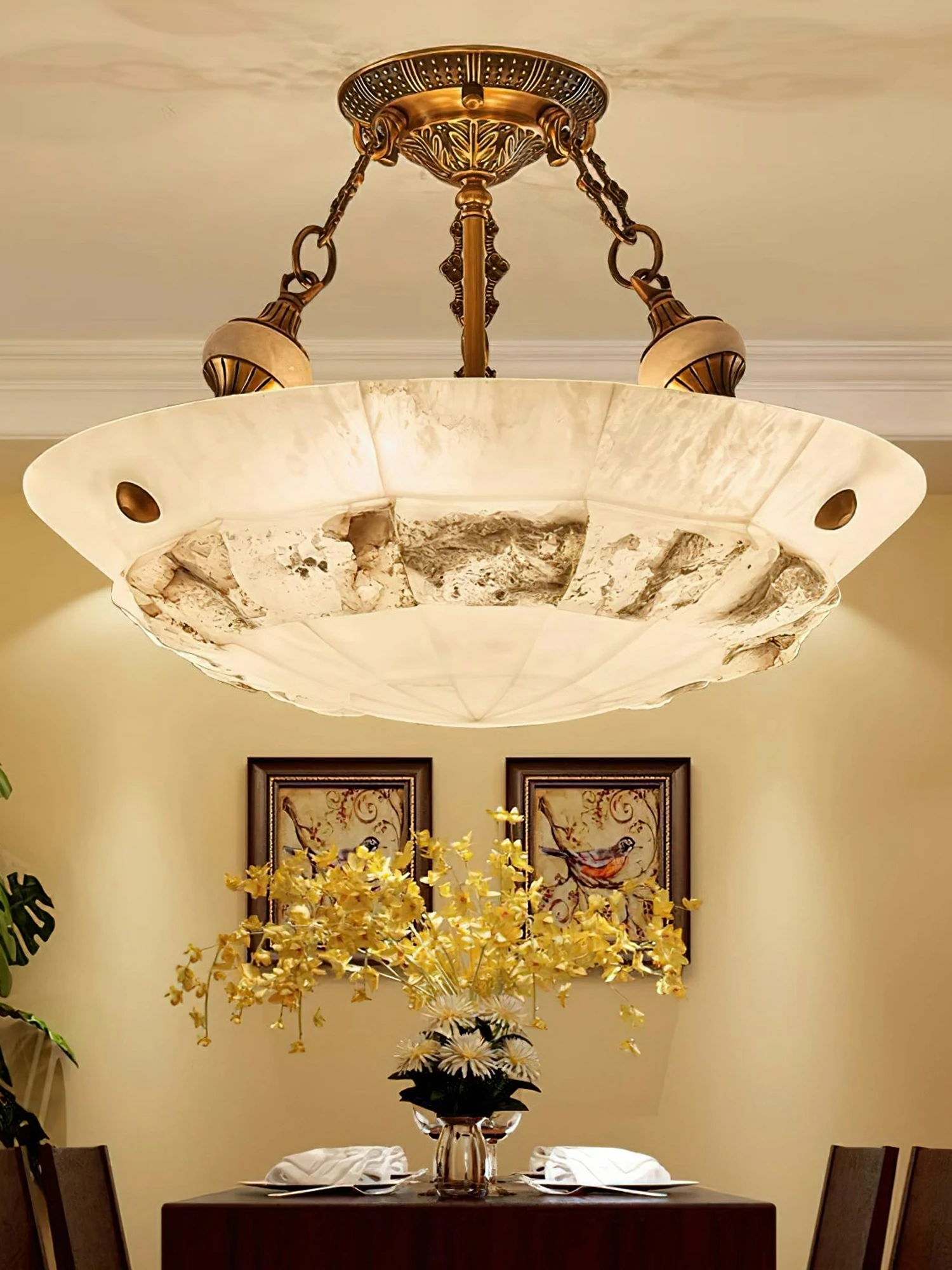 Patchwork Bowl Ceiling Lamp - Image 5