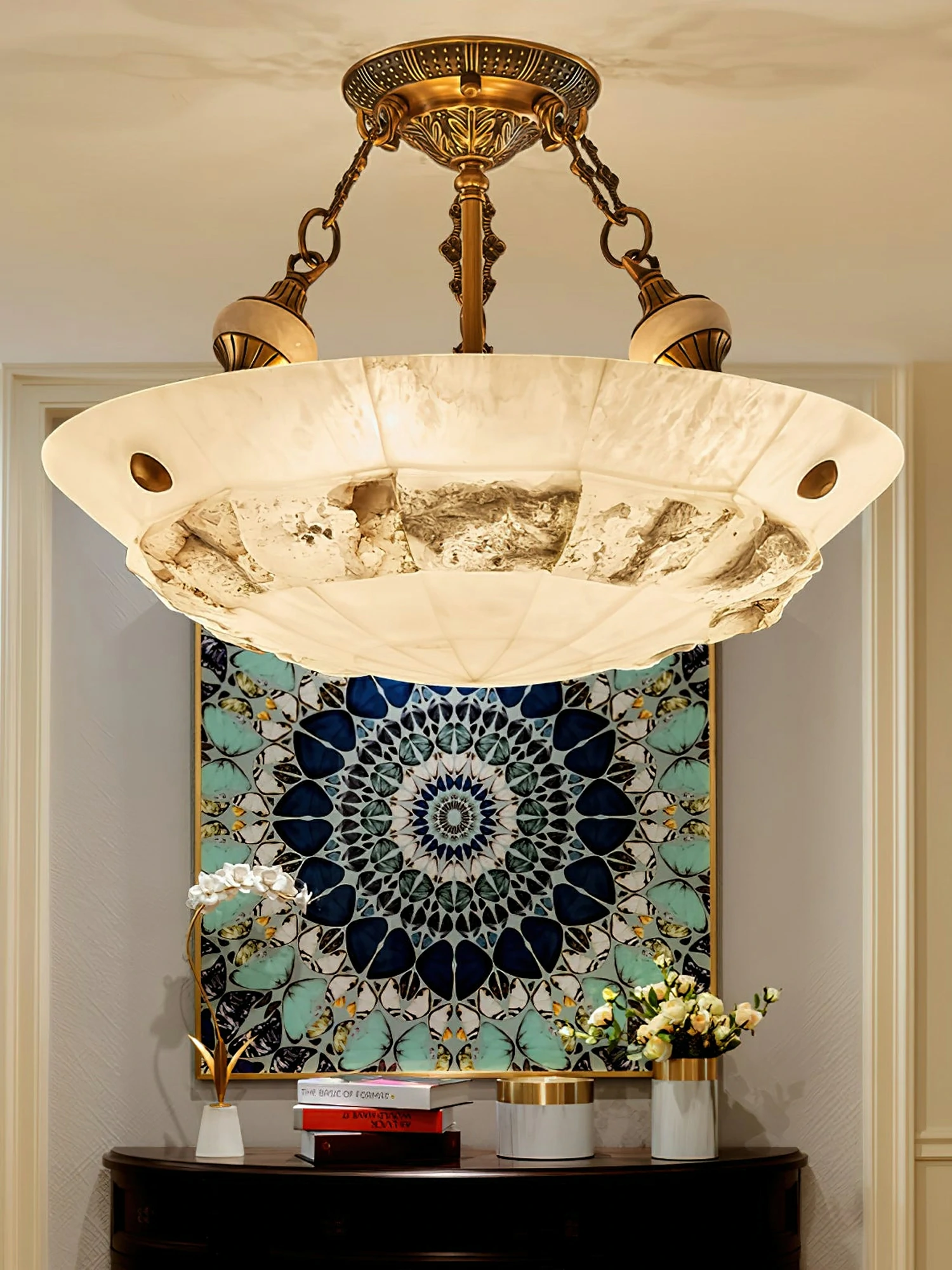 Patchwork Bowl Ceiling Lamp - Image 6