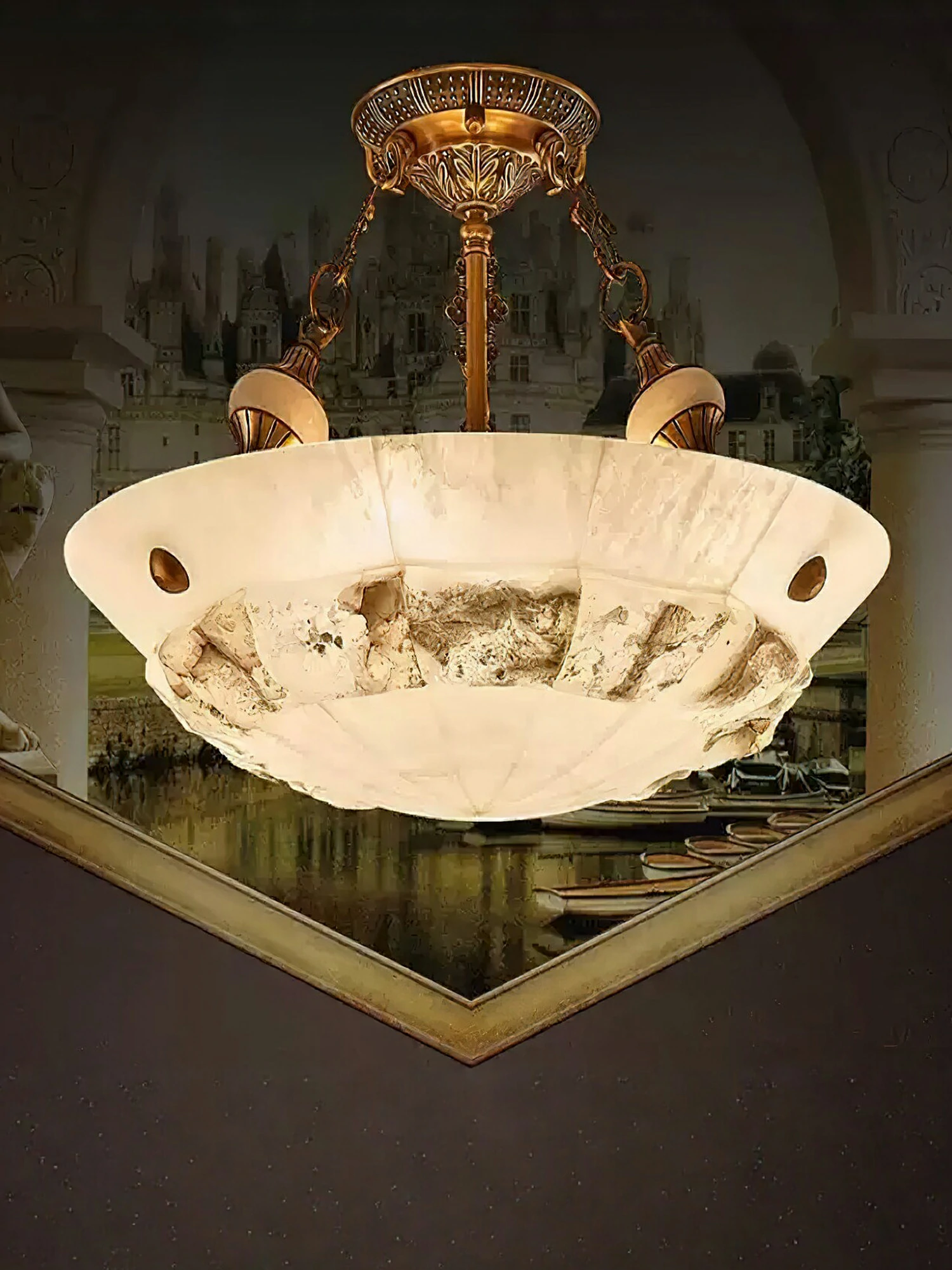 Patchwork Bowl Ceiling Lamp - Image 7