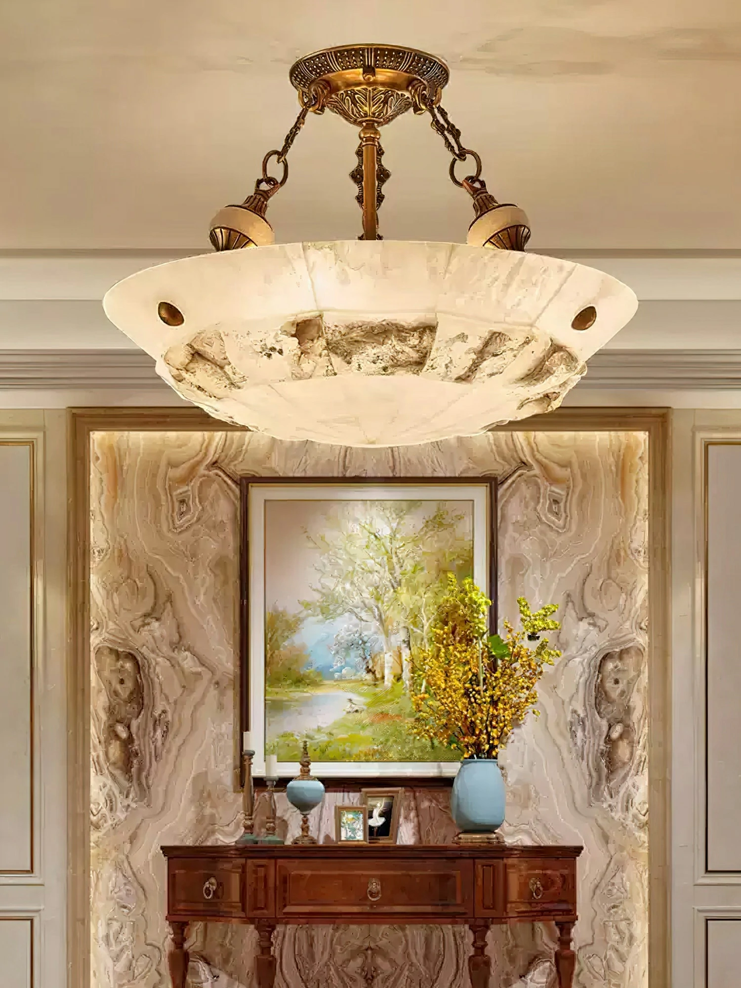 Patchwork Bowl Ceiling Lamp - Image 2