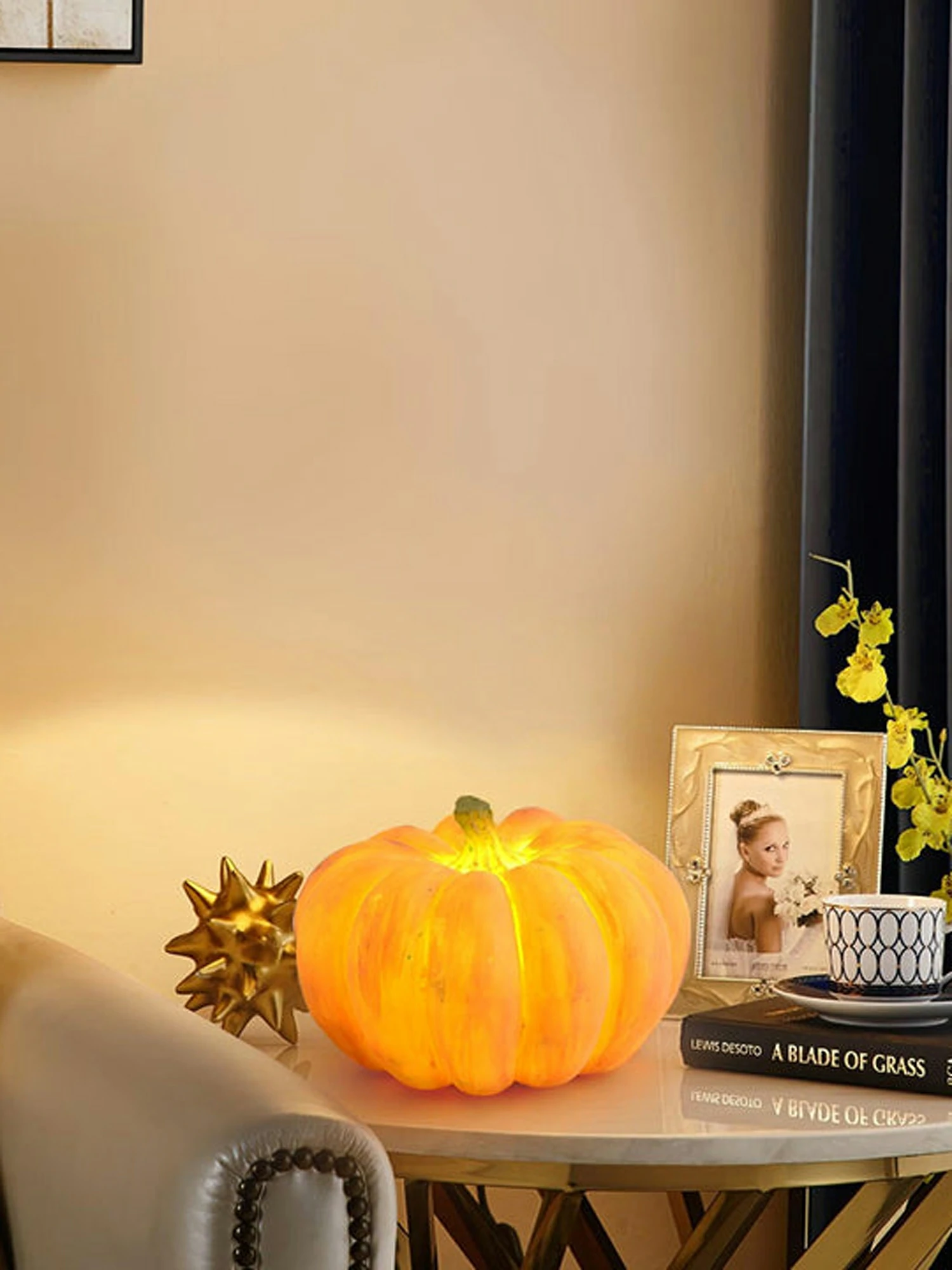Portable Pumpkin Table Lamp - Image 8