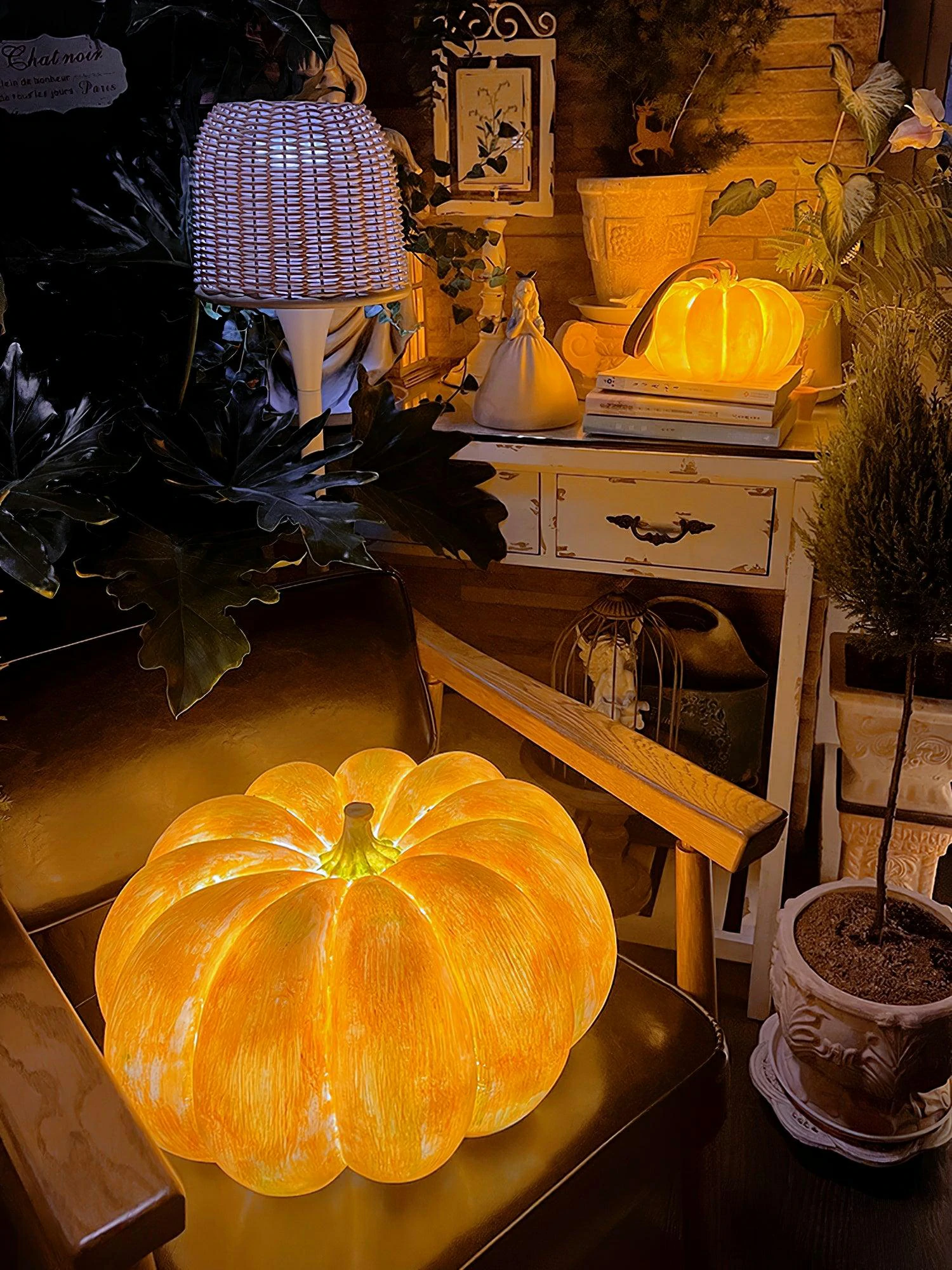 Portable Pumpkin Table Lamp - Image 11