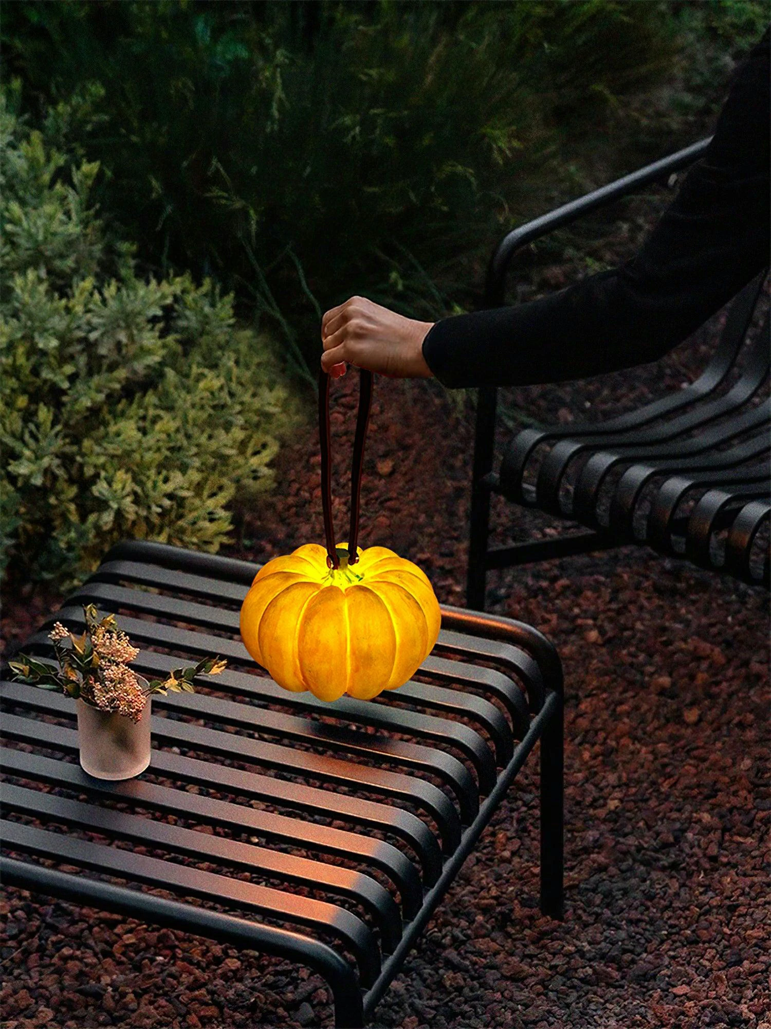 Portable Pumpkin Table Lamp - Image 4