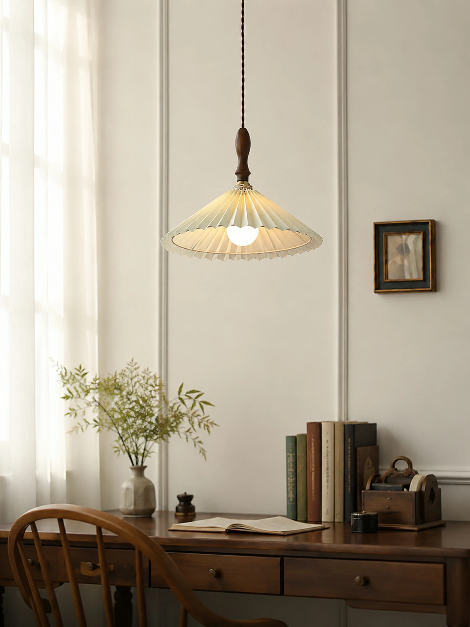 Prairie Pleated Pendant Lamp - Image 5