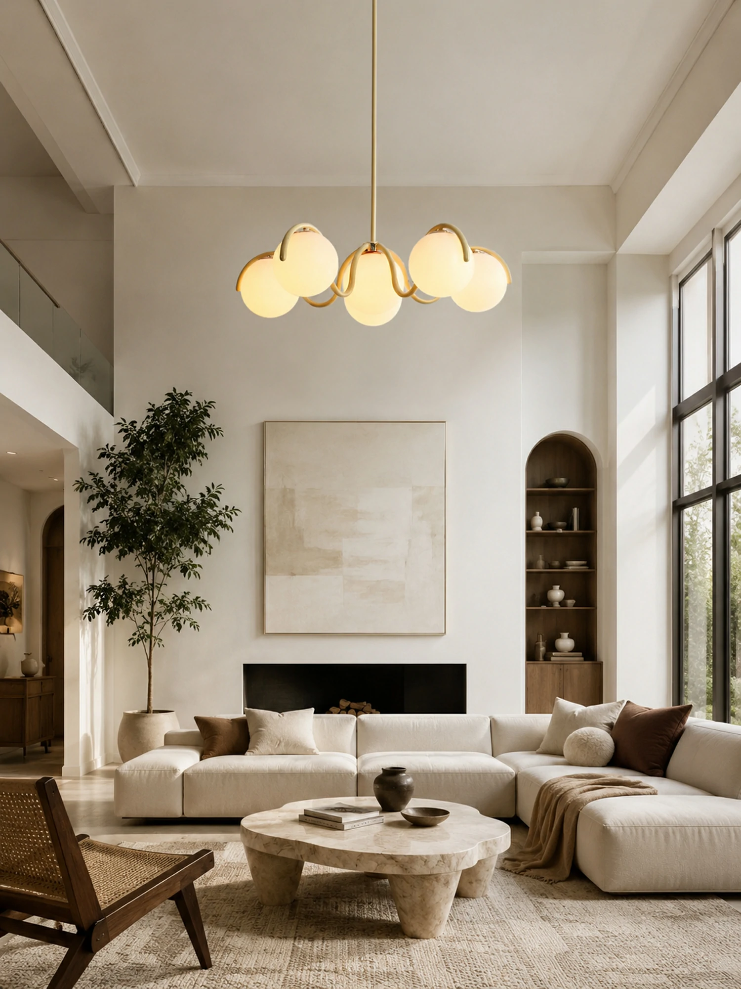Reedway Curve Chandelier - Image 3