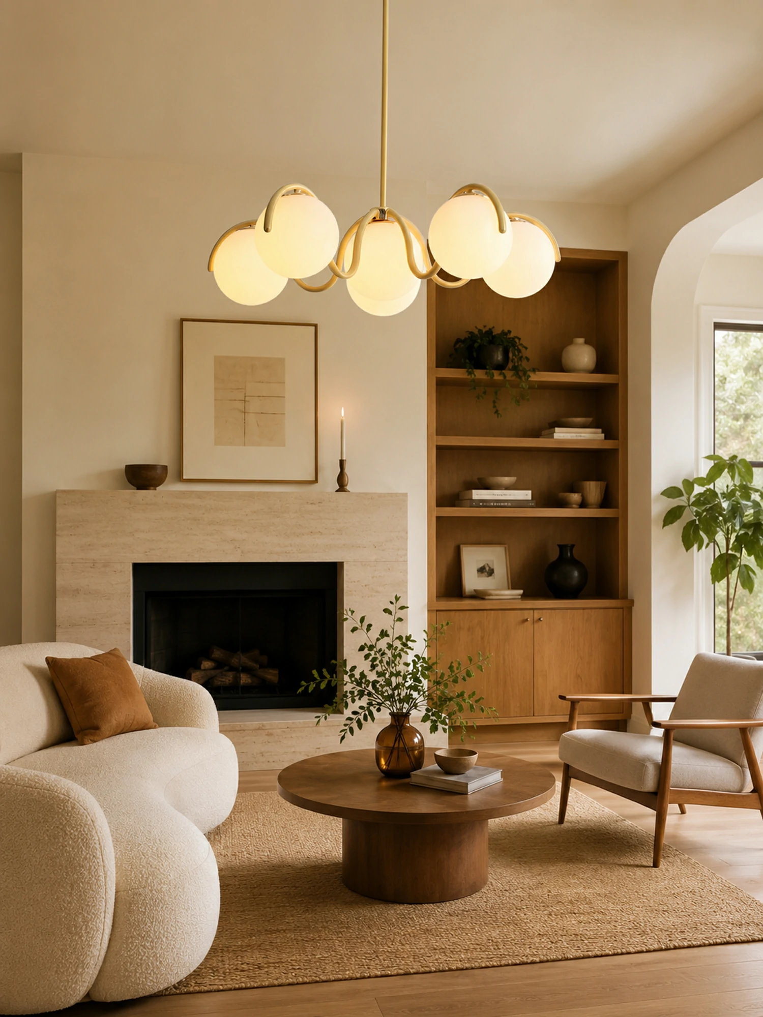 Reedway Curve Chandelier - Image 2