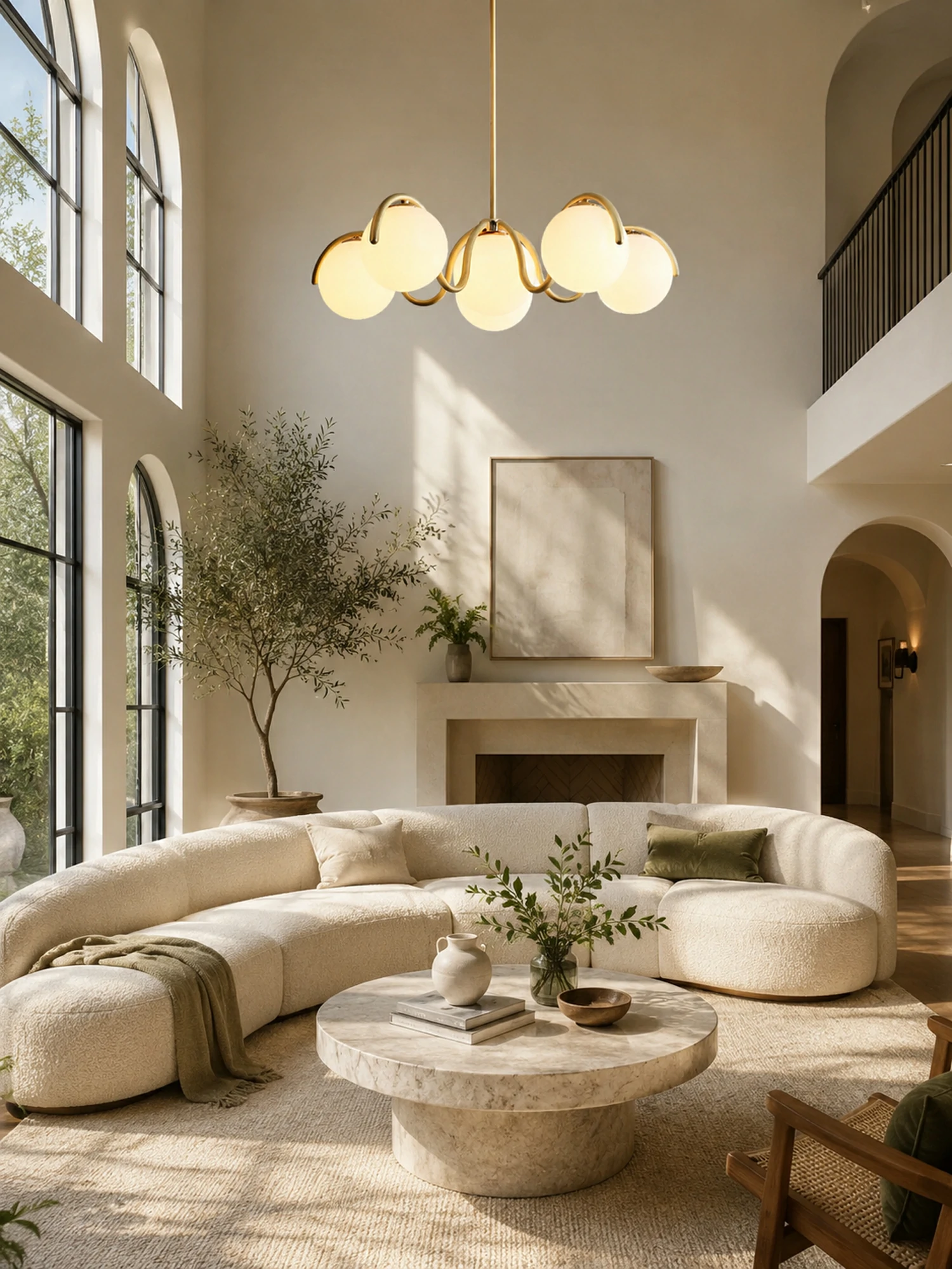 Reedway Curve Chandelier - Image 5