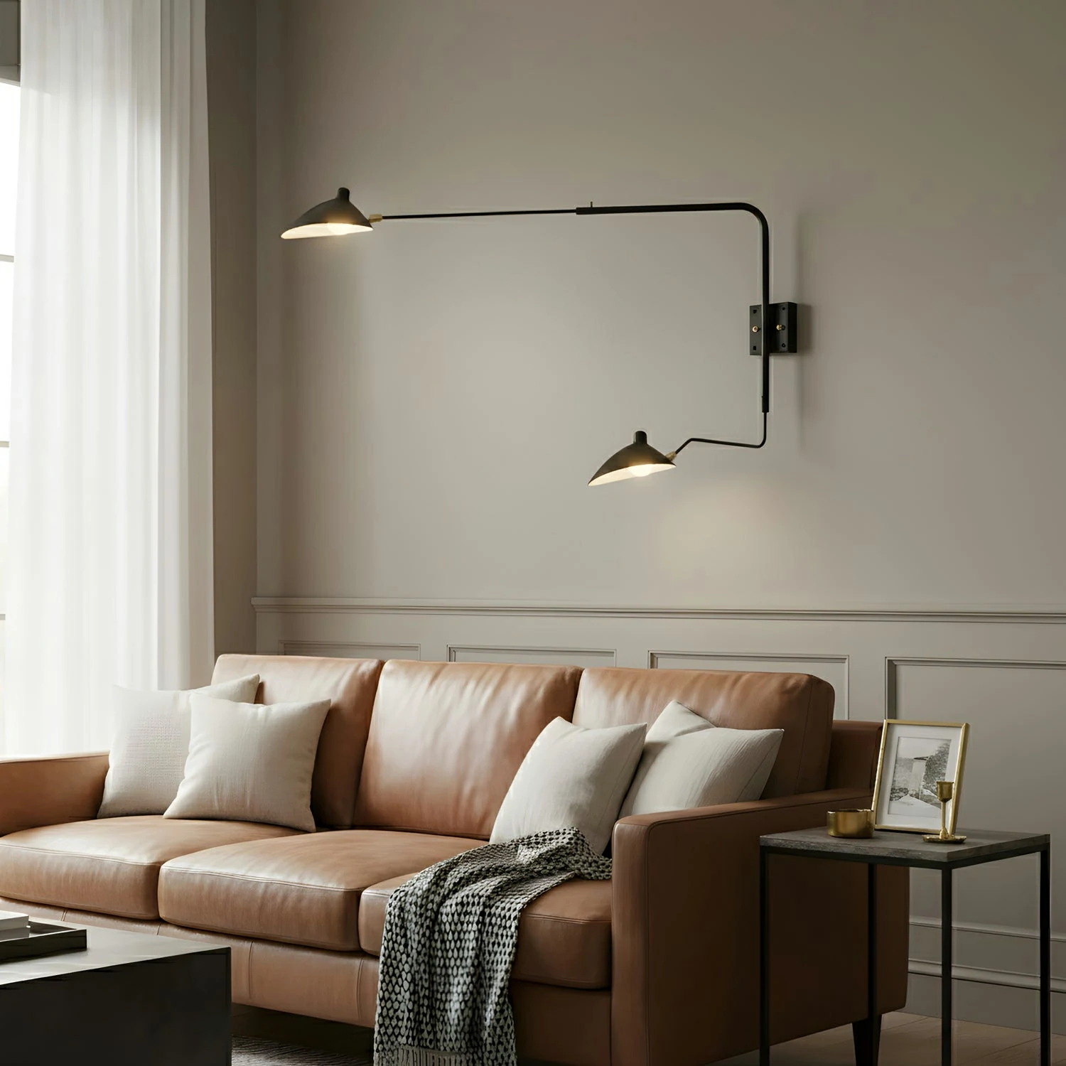 Serge Mouille Wall Lamp - Image 4