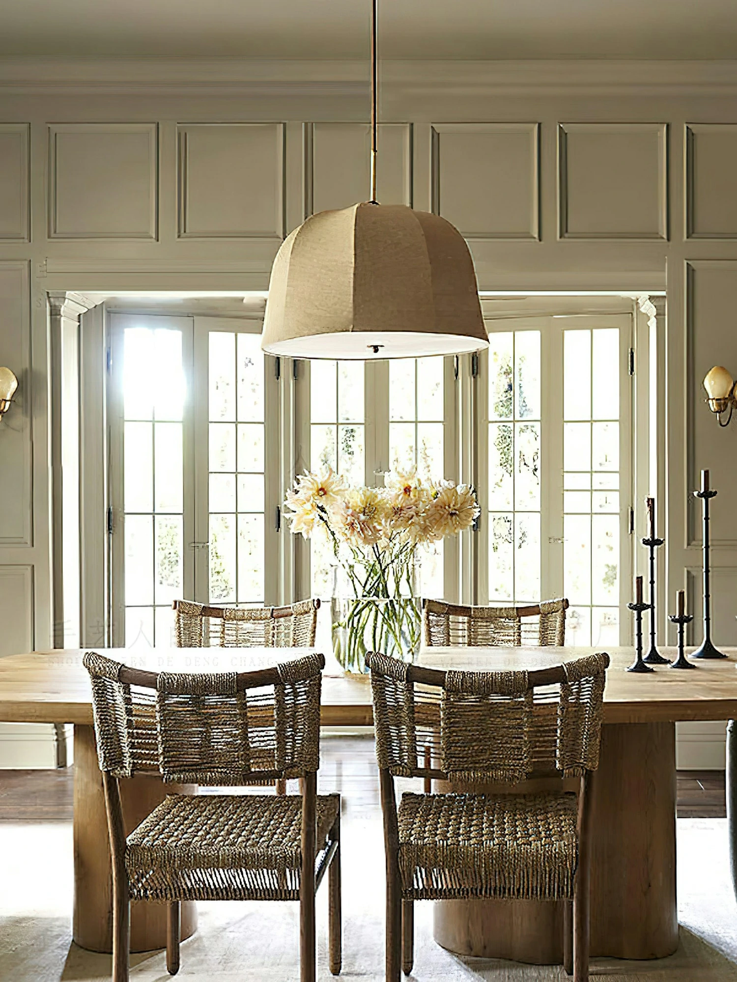 Sienna Linen Pendant Lamp - Image 3