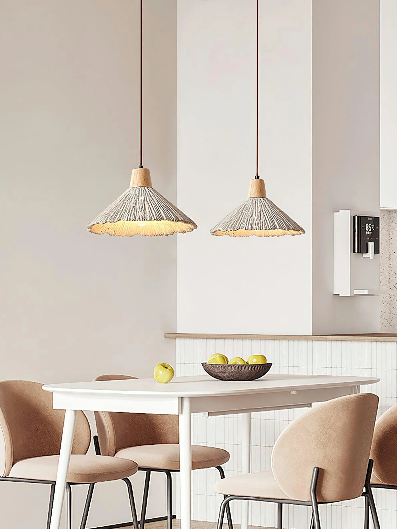 Siya Cement Pendant Lamp - Image 3