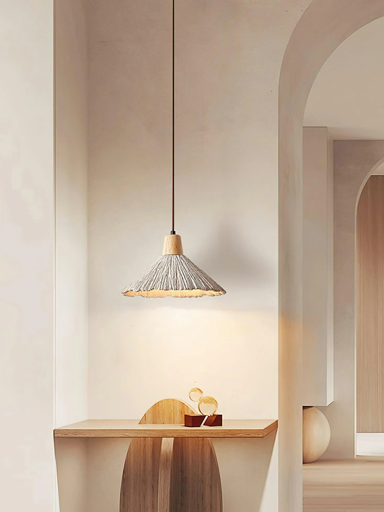 Siya Cement Pendant Lamp - Image 5