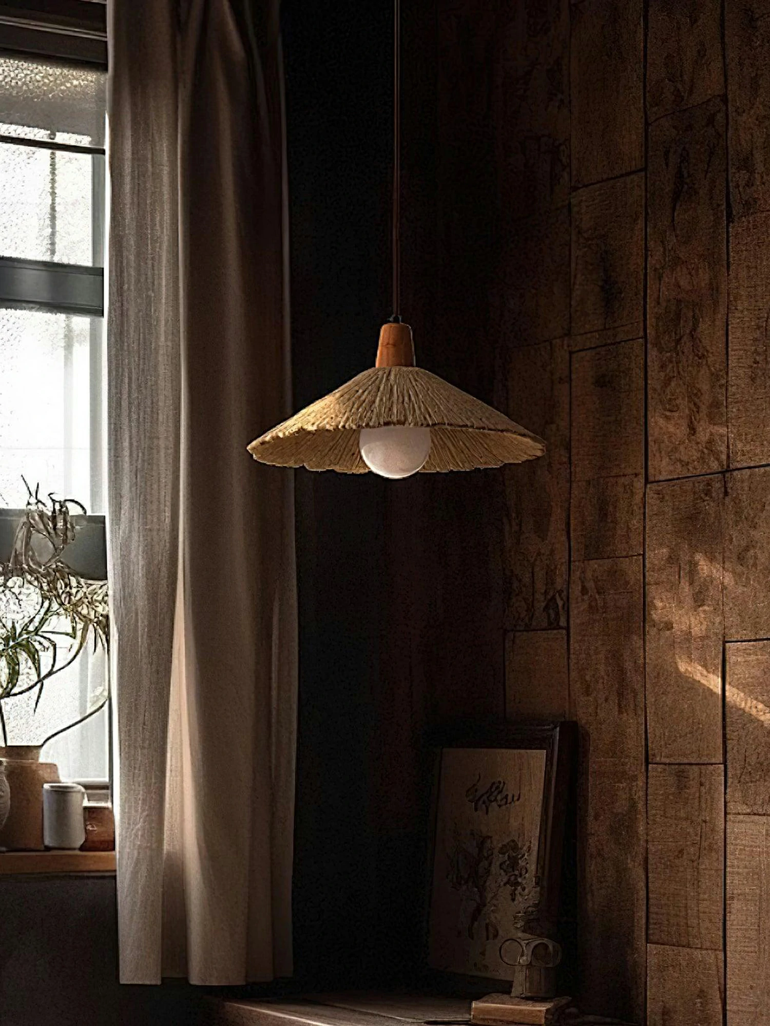 Siya Cement Pendant Lamp - Image 9