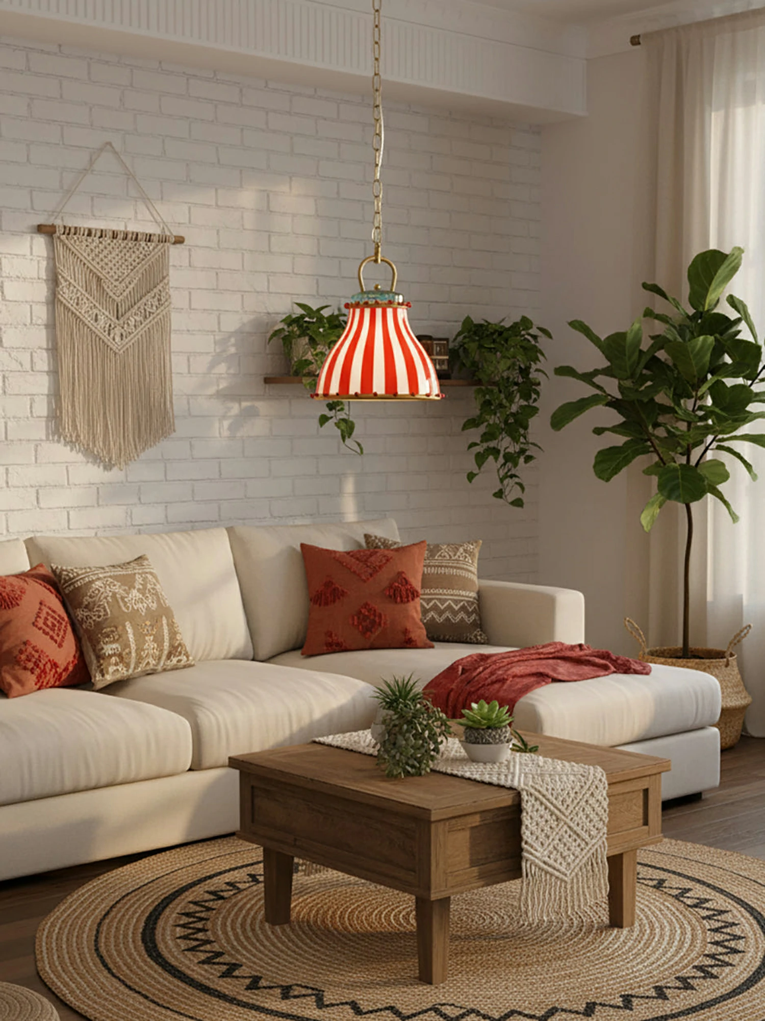 Circus Glass Pendant Lamp - Image 7