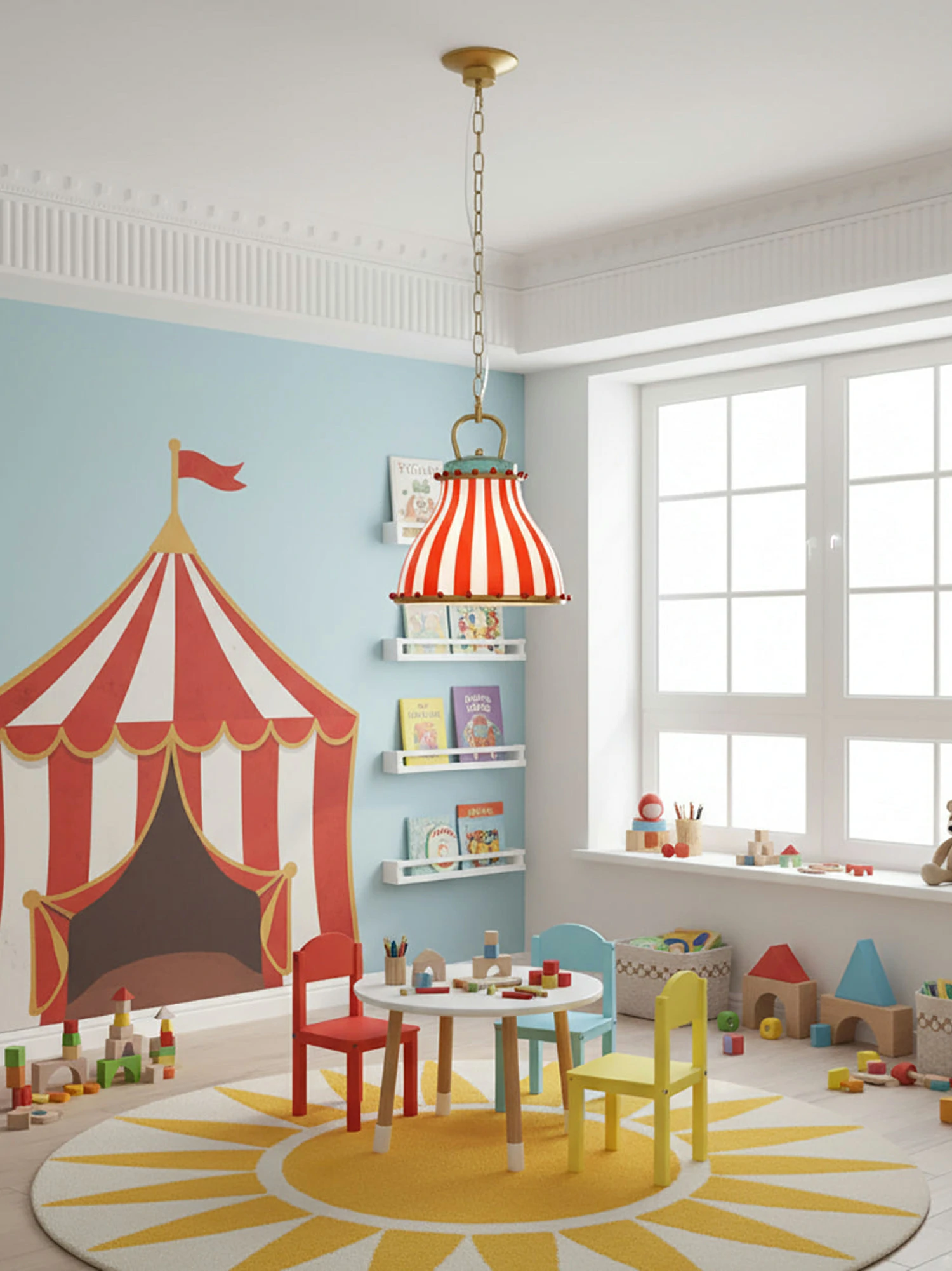 Circus Glass Pendant Lamp - Image 5