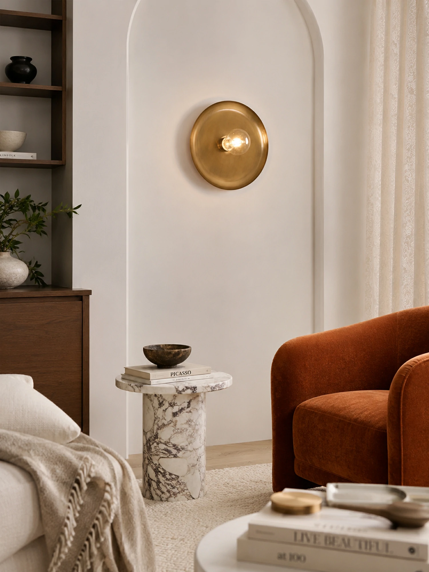 Solara Disc Wall Lamp - Image 4