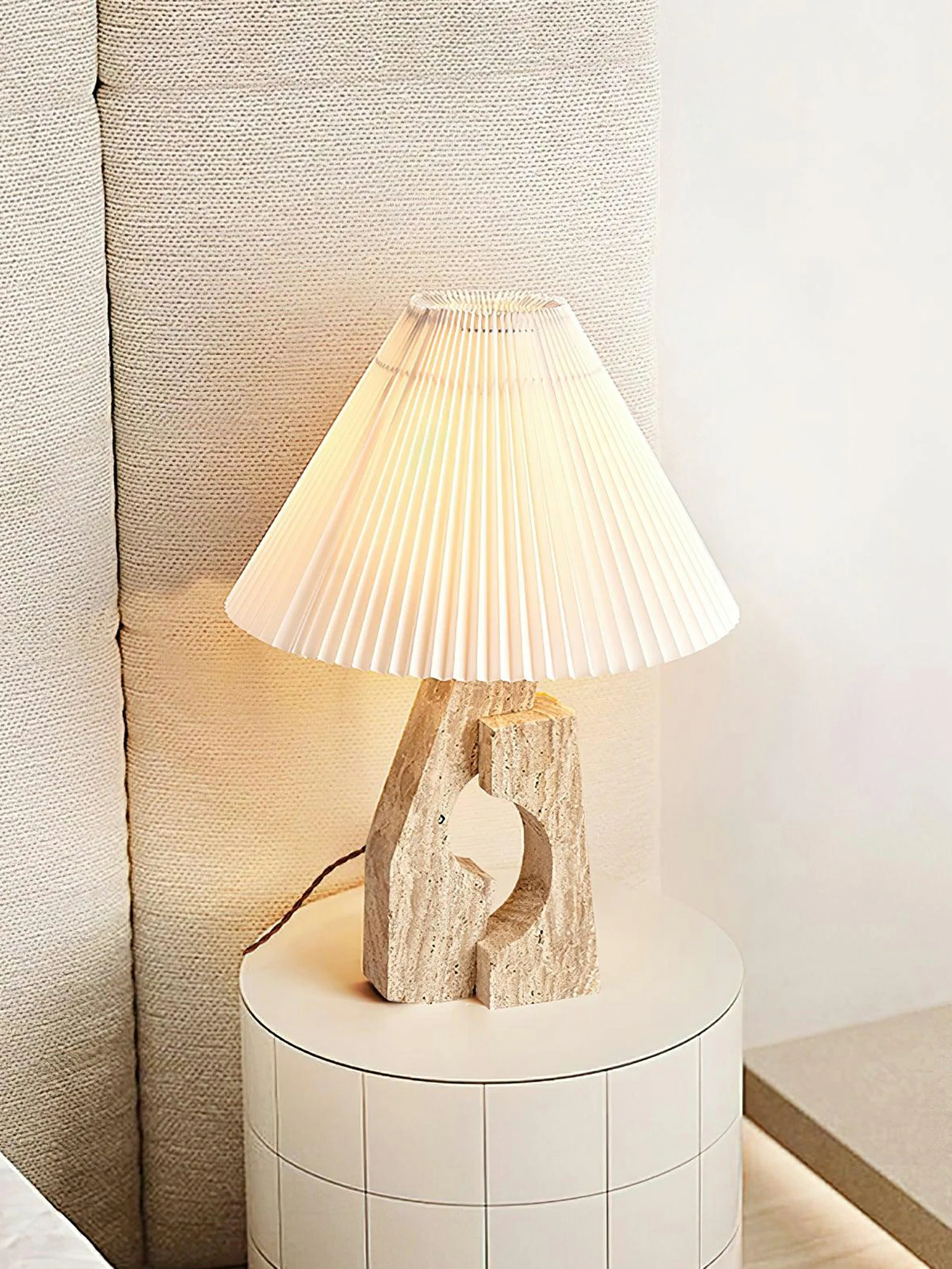 Stone Pillar Table Lamp - Image 6