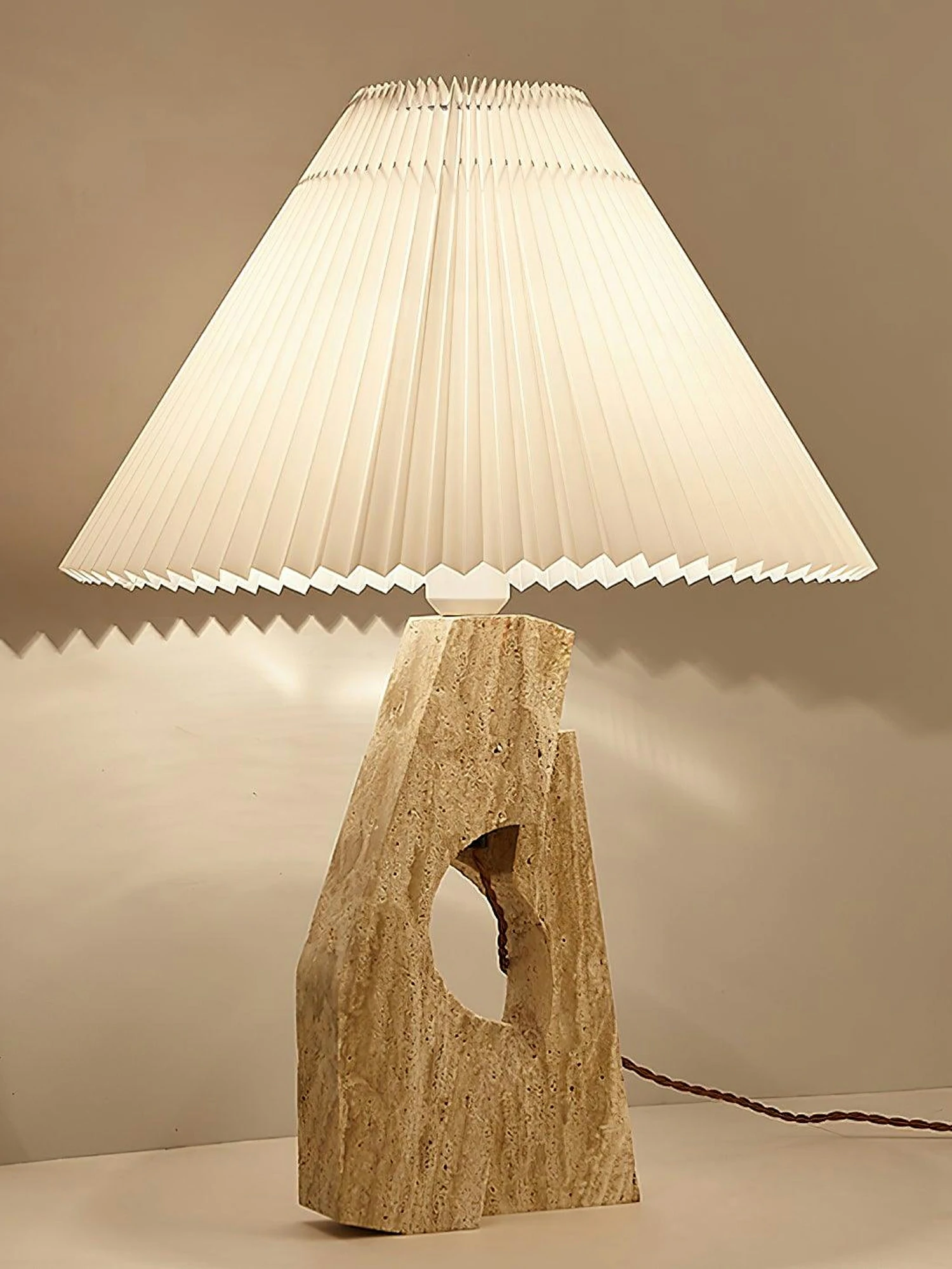 Stone Pillar Table Lamp - Image 9