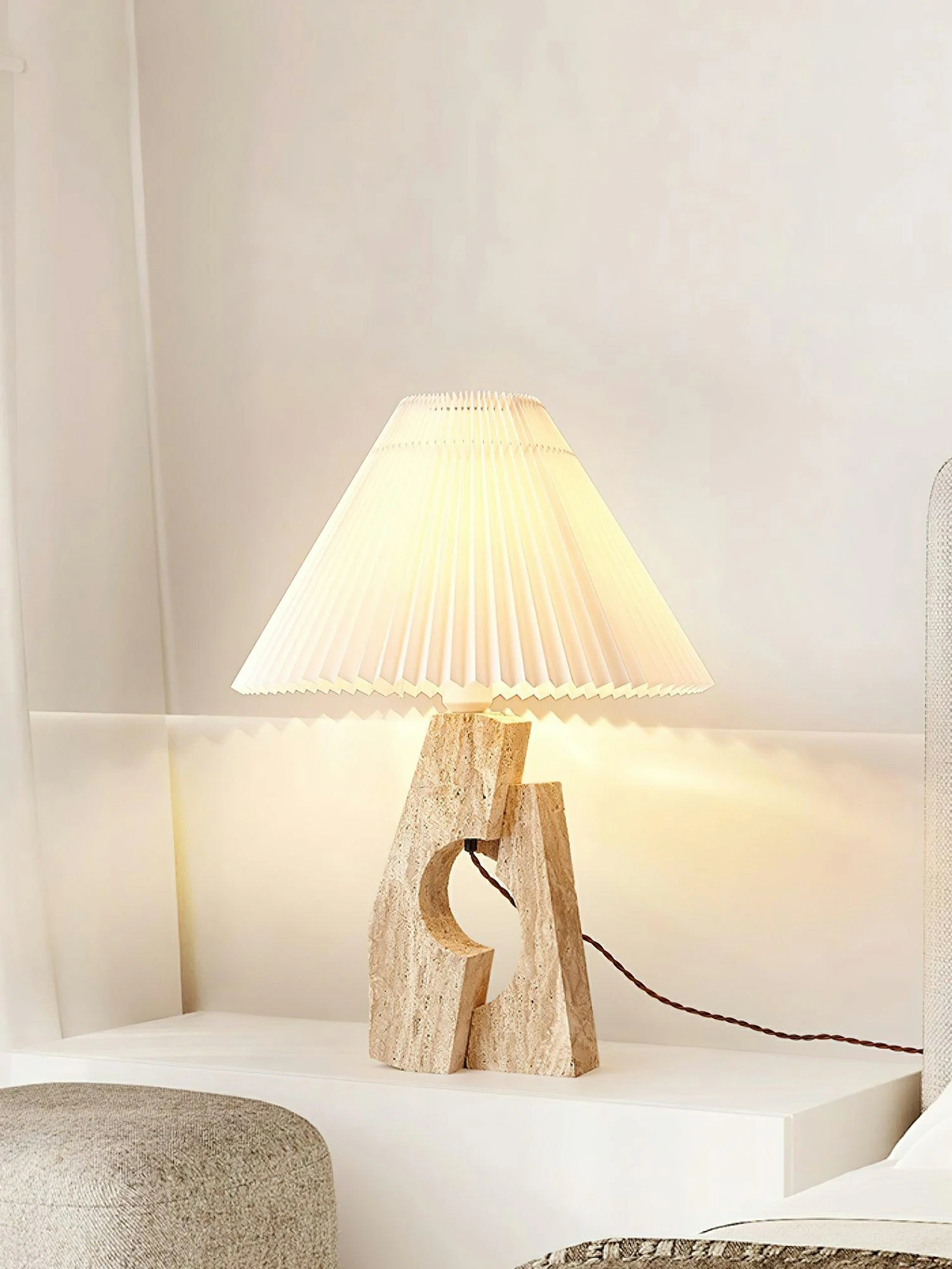 Stone Pillar Table Lamp - Image 8