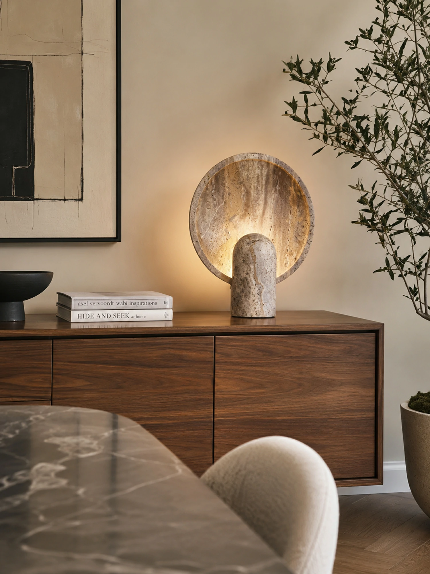 Stone Table Lamp - Image 5