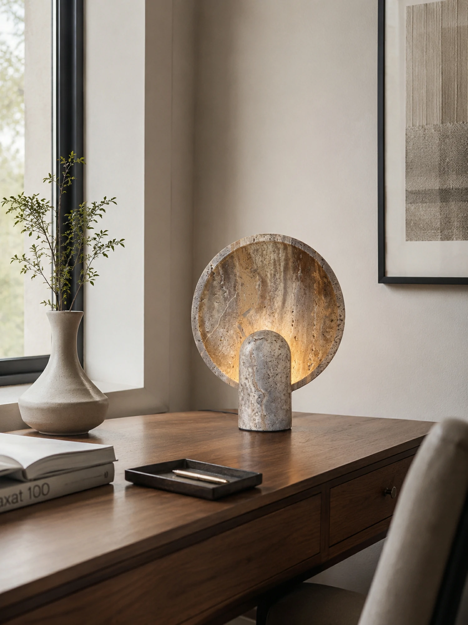 Stone Table Lamp - Image 2