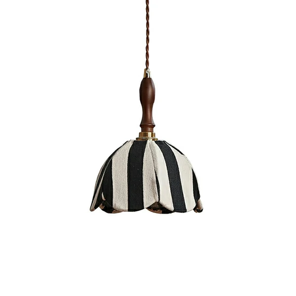 Stripe Tulip Pendant Light