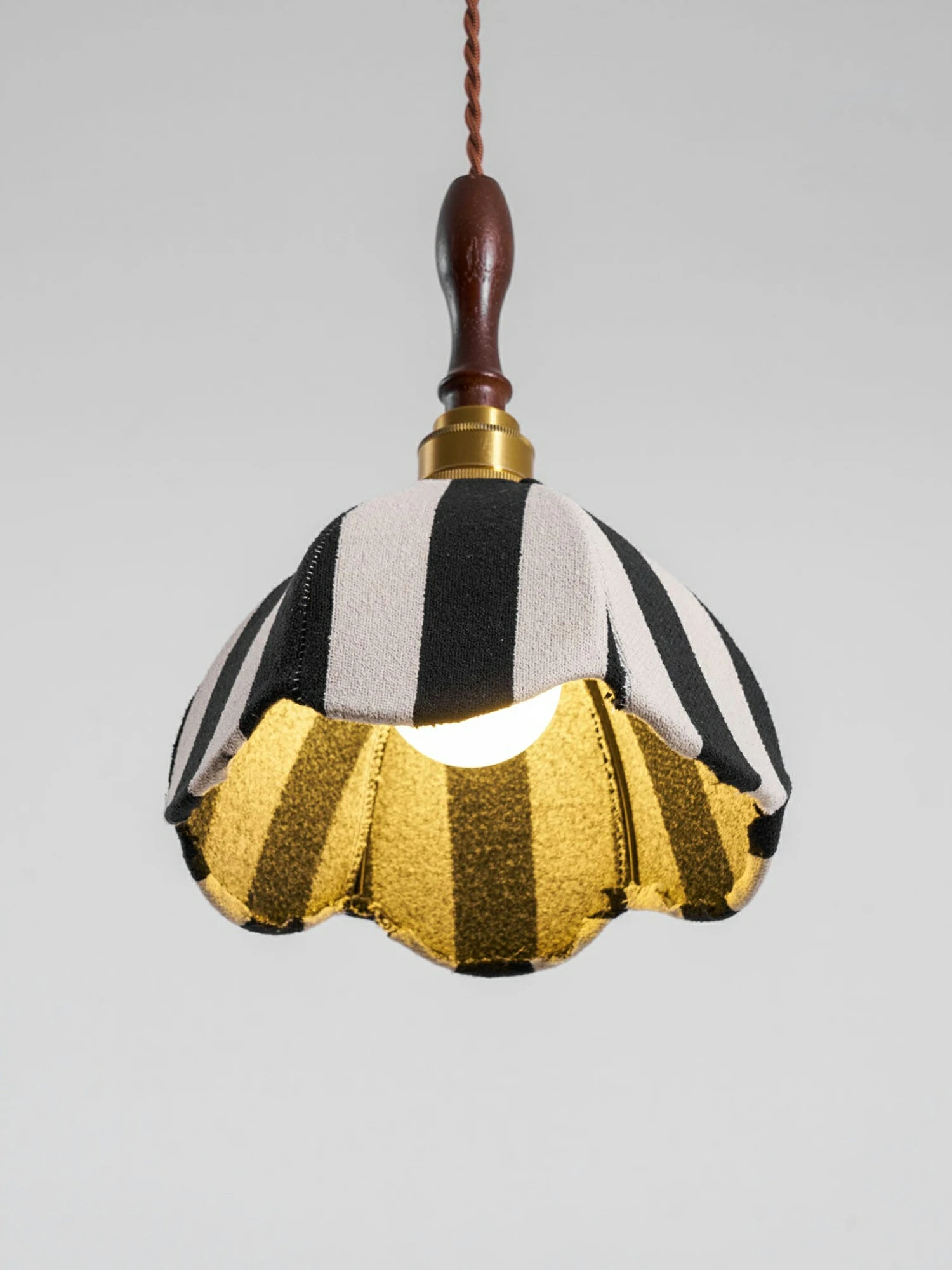 Stripe Tulip Pendant Light - Image 8