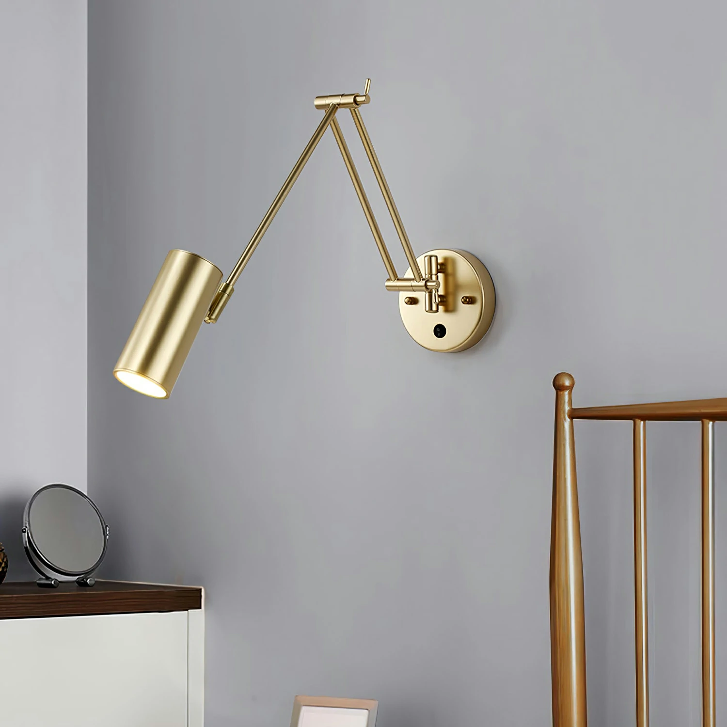 Swing Arm Wall Light - Image 8