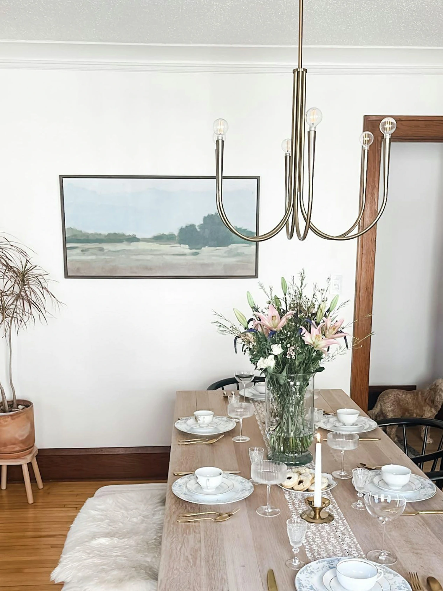 Swoop Arm Chandelier - Image 22