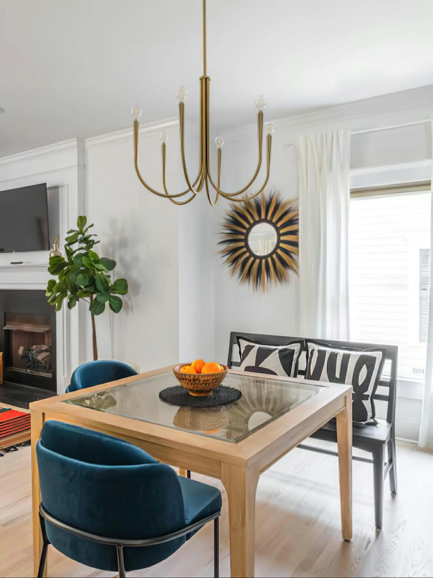 Swoop Arm Chandelier - Image 16