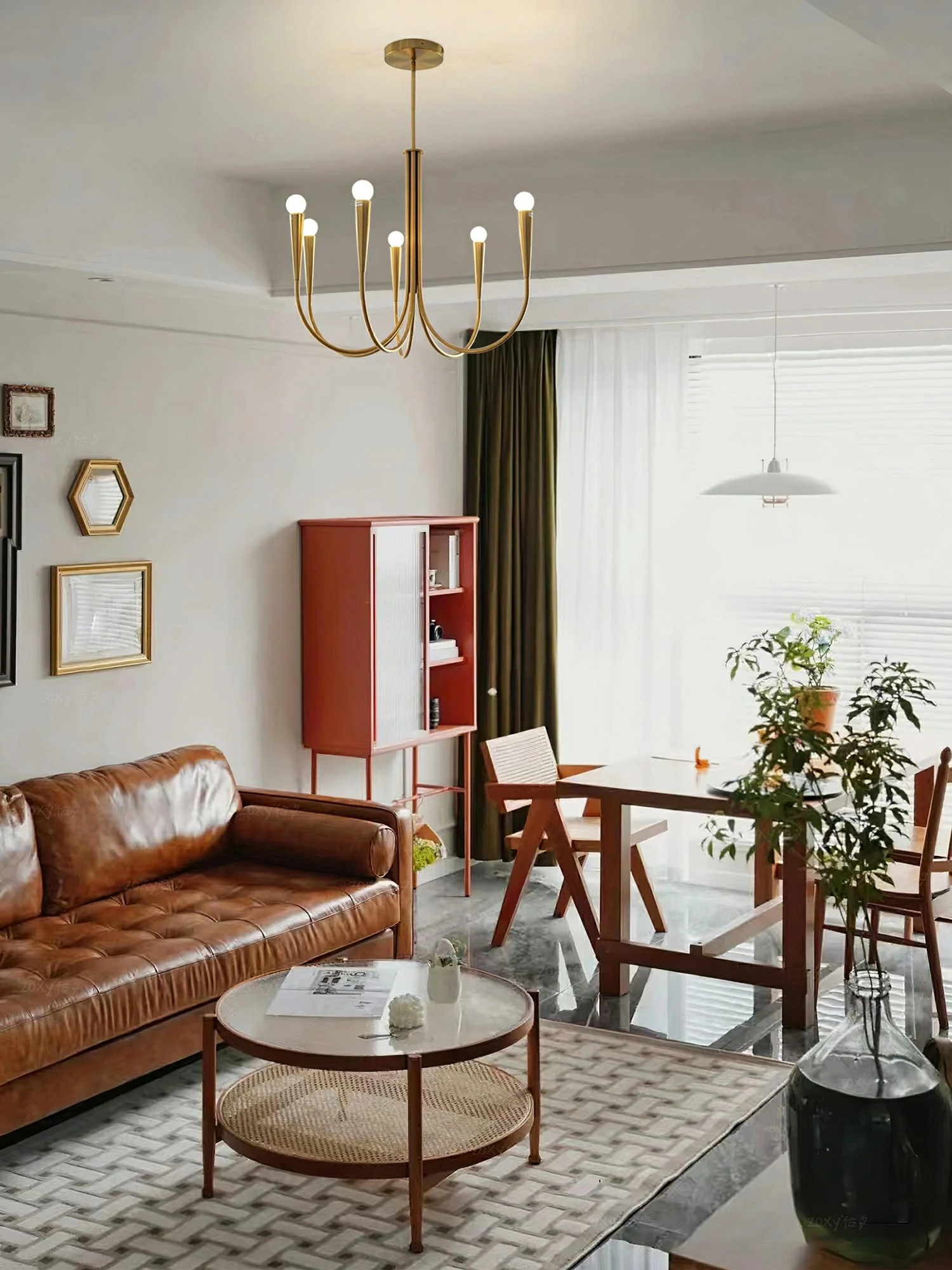 Swoop Arm Chandelier - Image 13