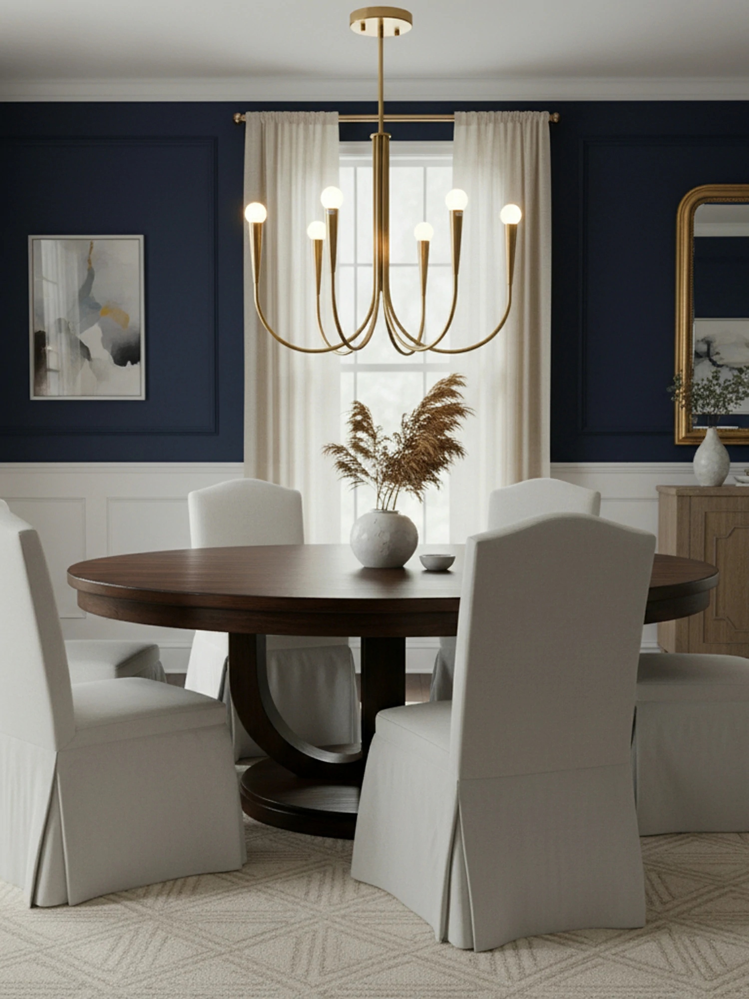 Swoop Arm Chandelier - Image 9
