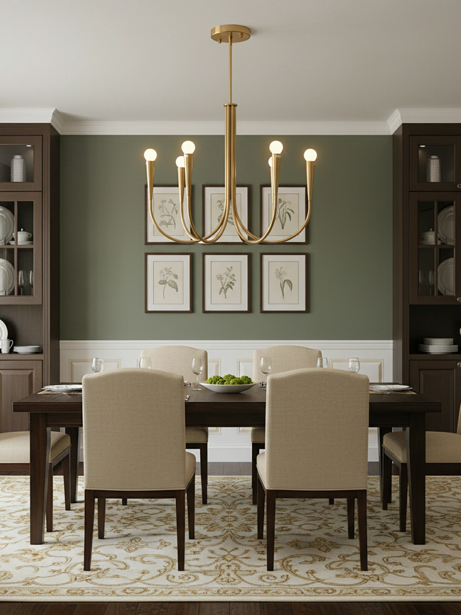 Swoop Arm Chandelier - Image 2