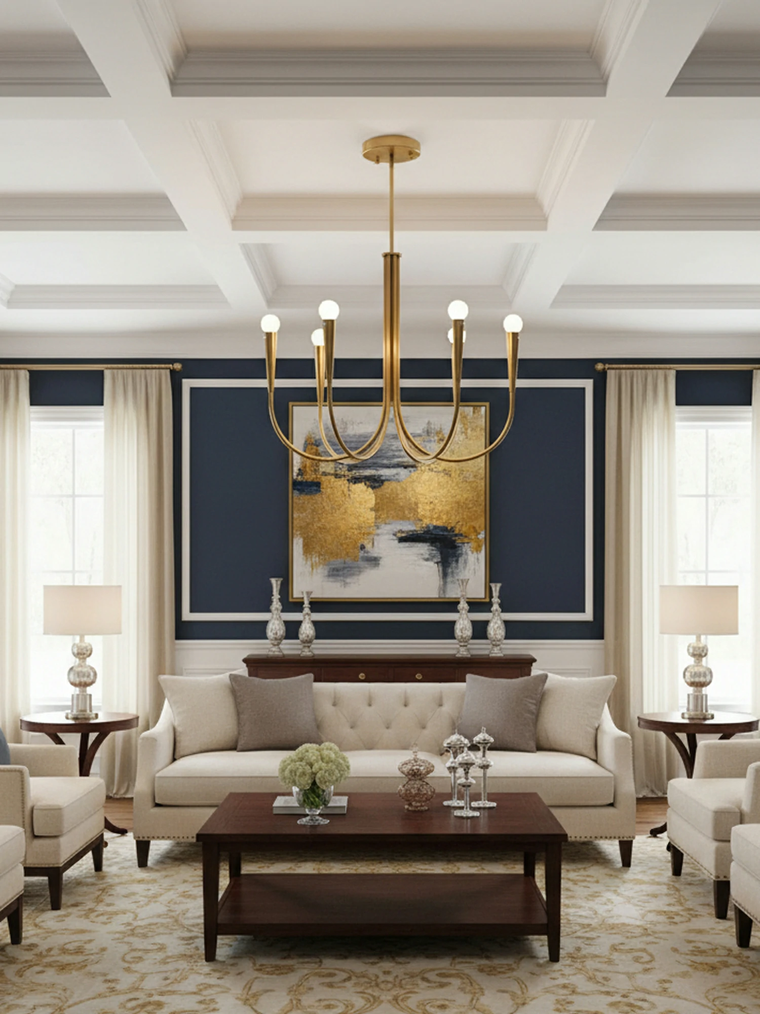 Swoop Arm Chandelier - Image 28